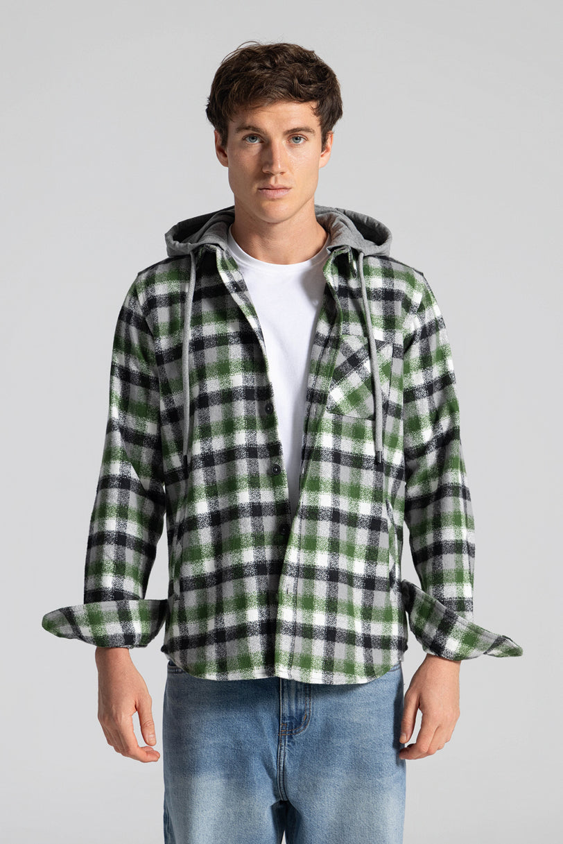 Checked Over Shirt