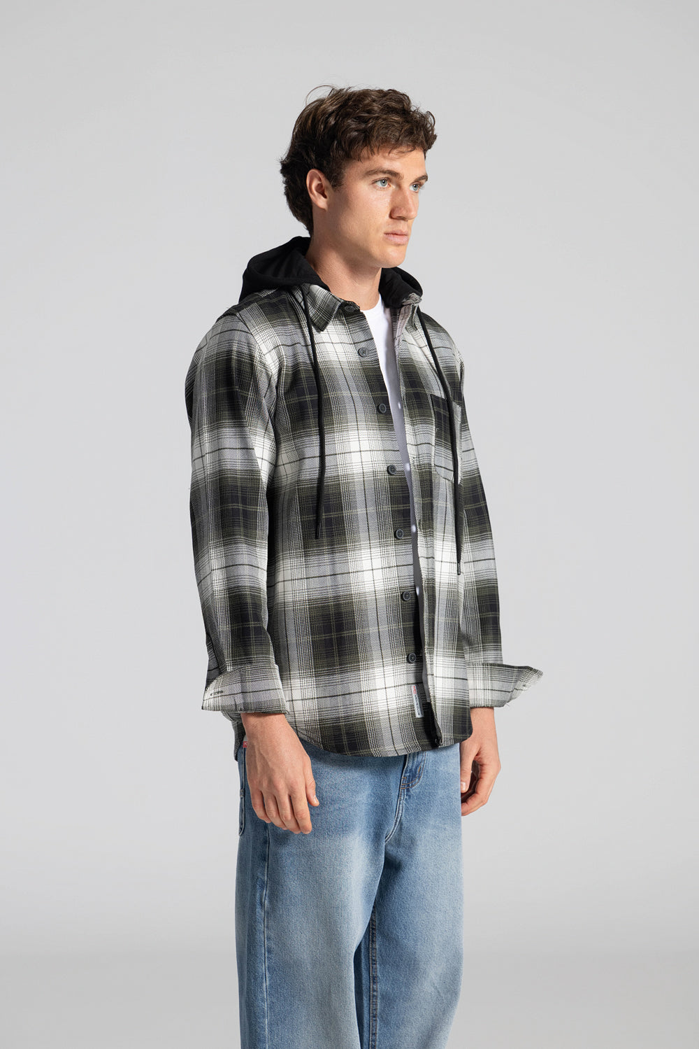 Checked Over Shirt