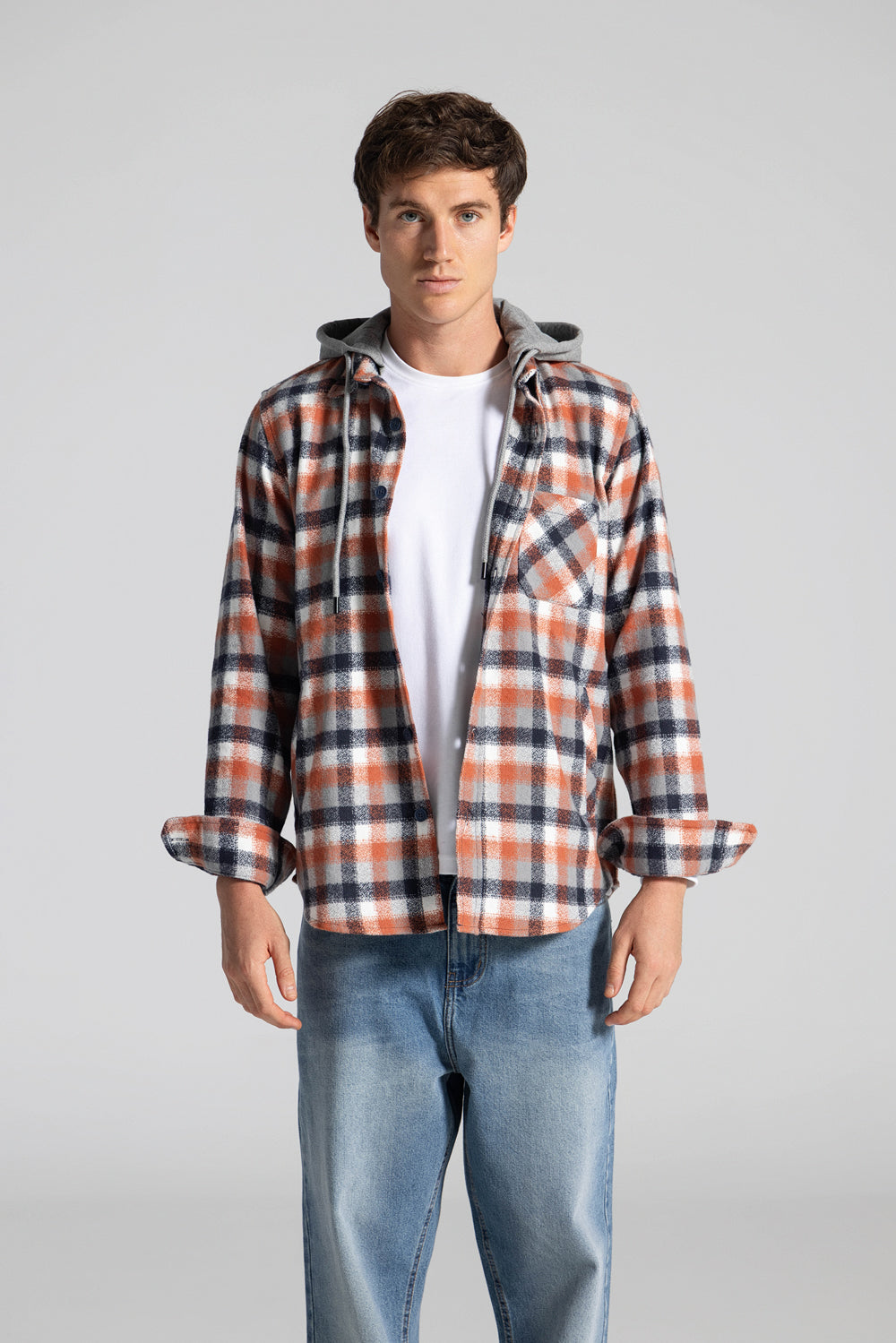 Checked Over Shirt