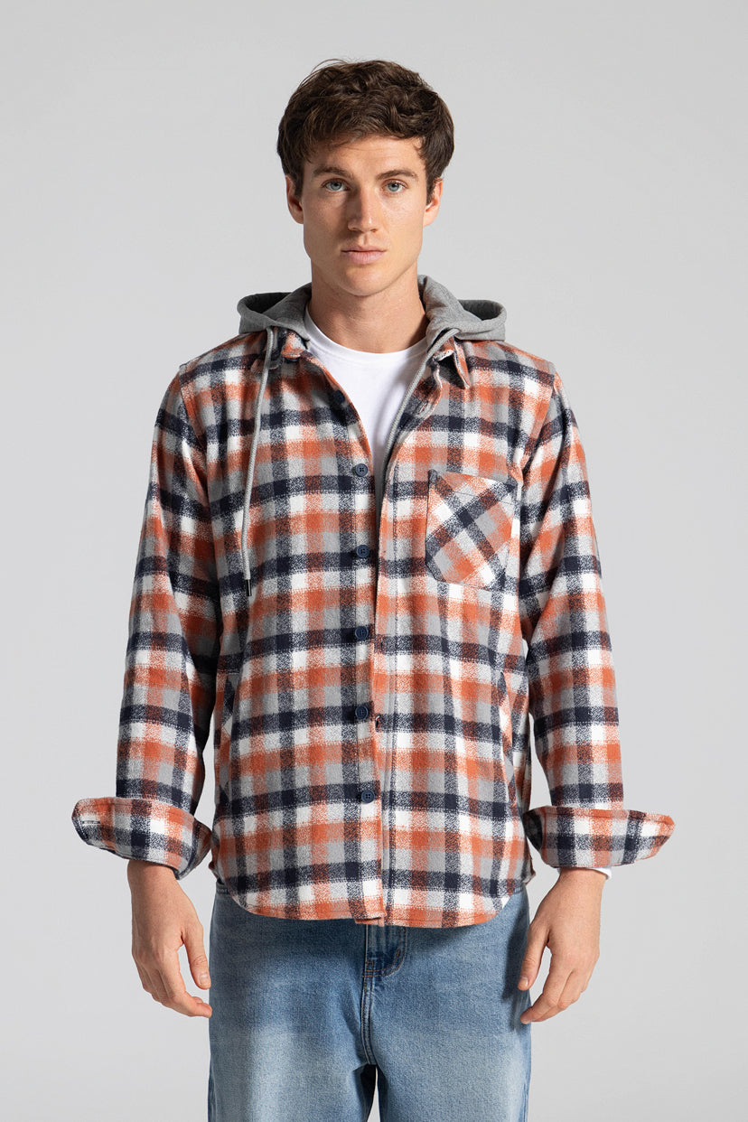 Checked Over Shirt