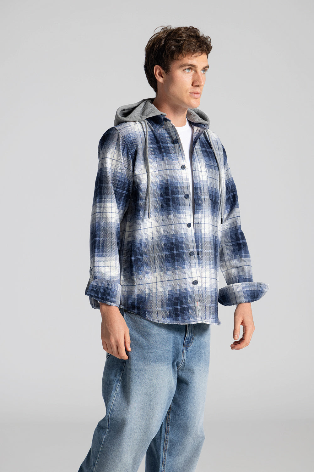 Checked Over Shirt