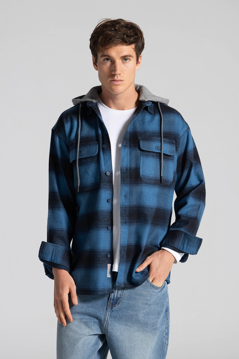 Checked Over Shirt