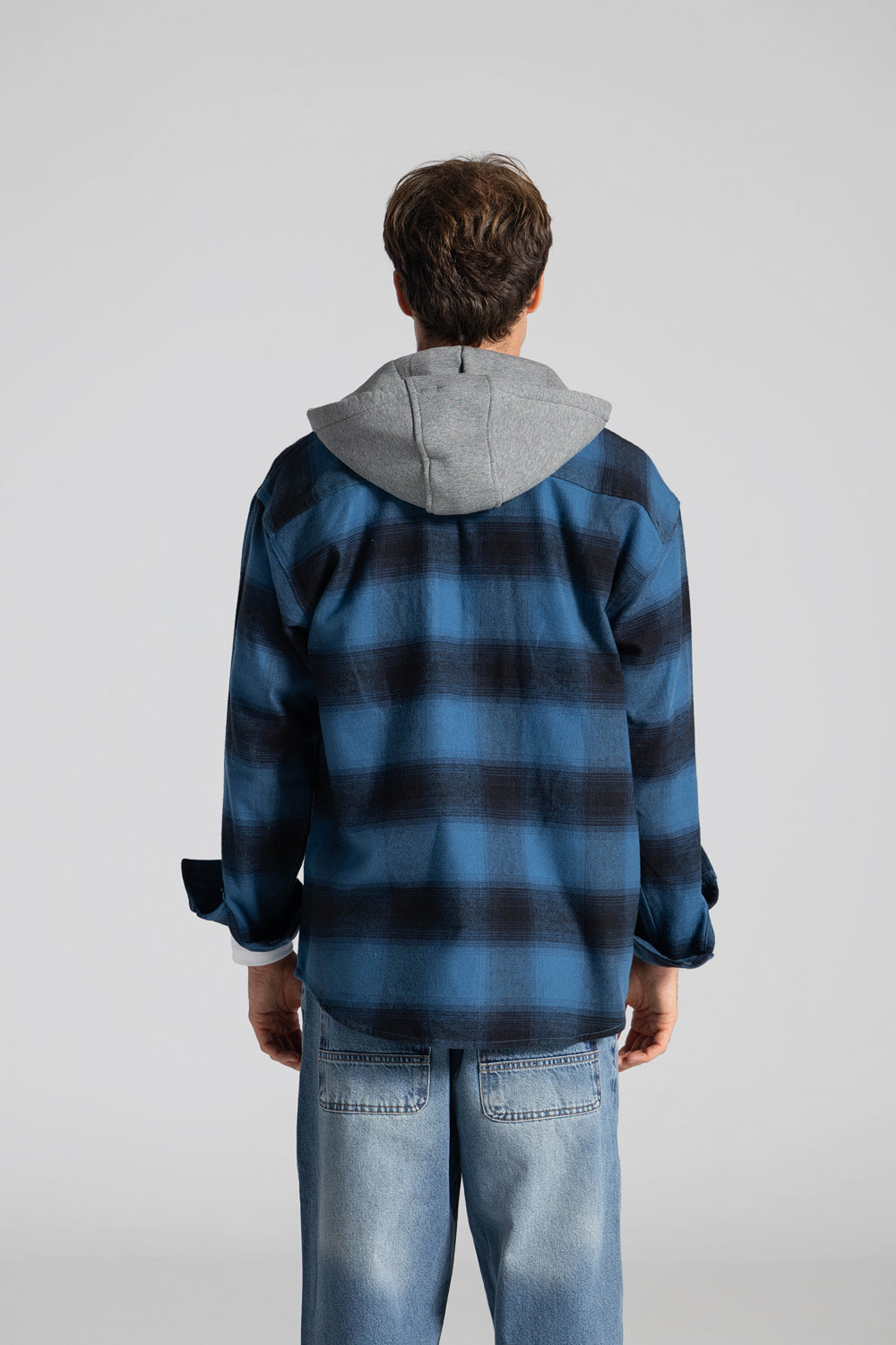 Checked Over Shirt