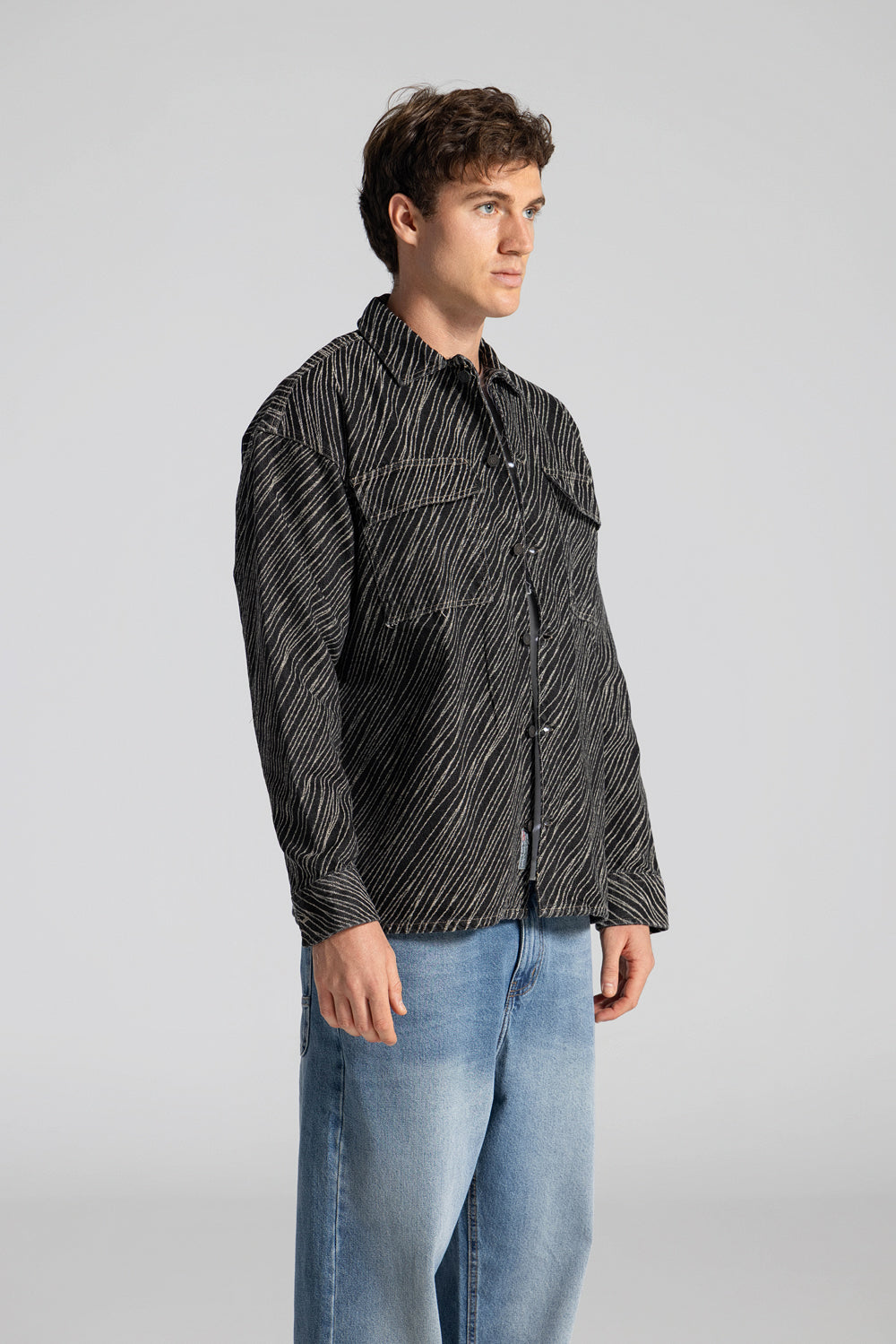 Over Shirt Jeans Shirt
