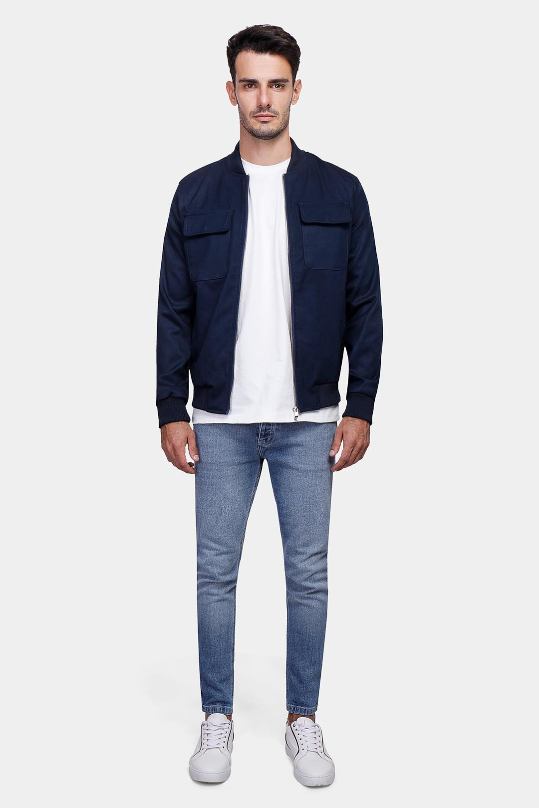 Navy Casual Jacket