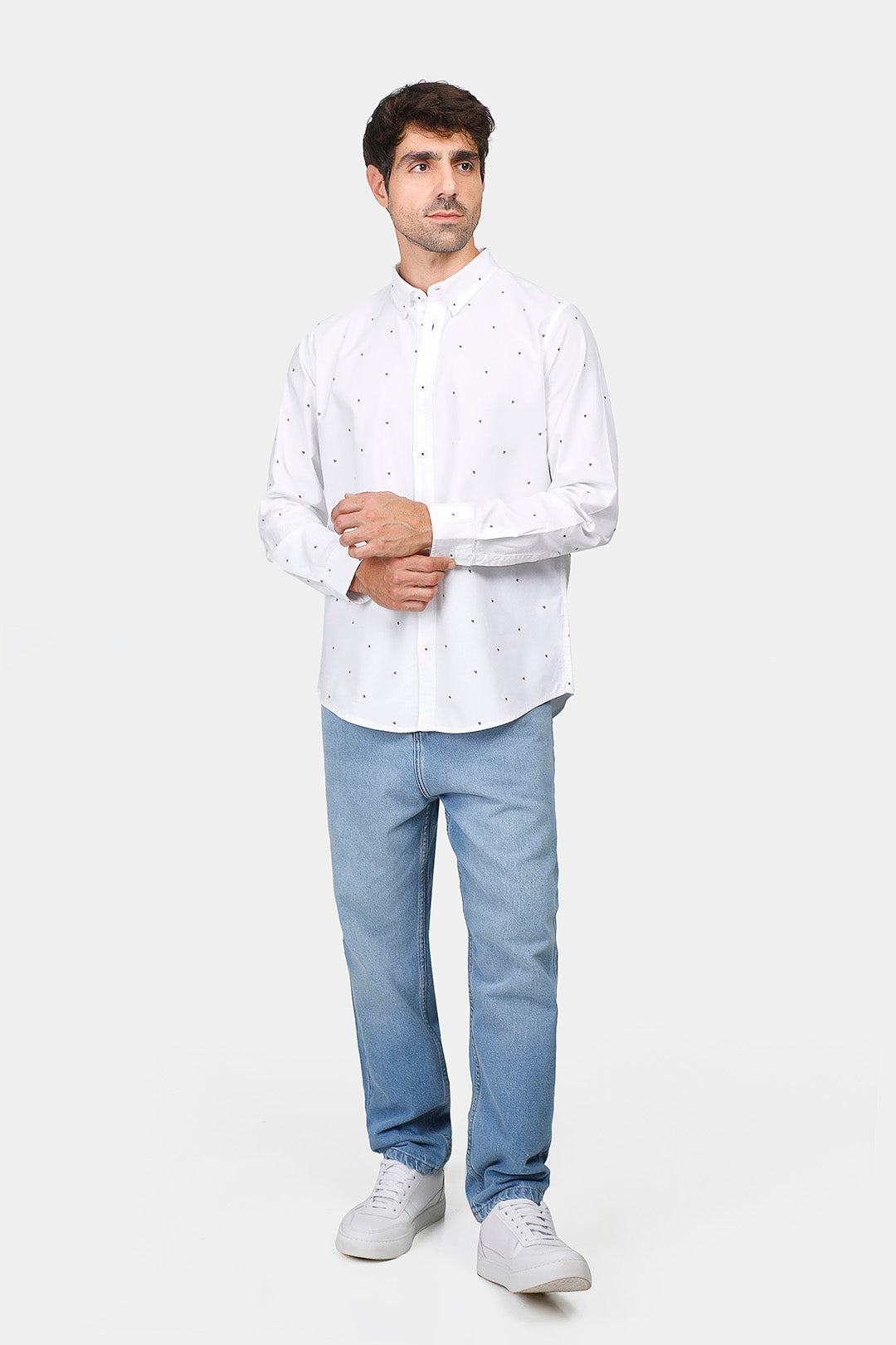 Slim Fit Pattern Shirt