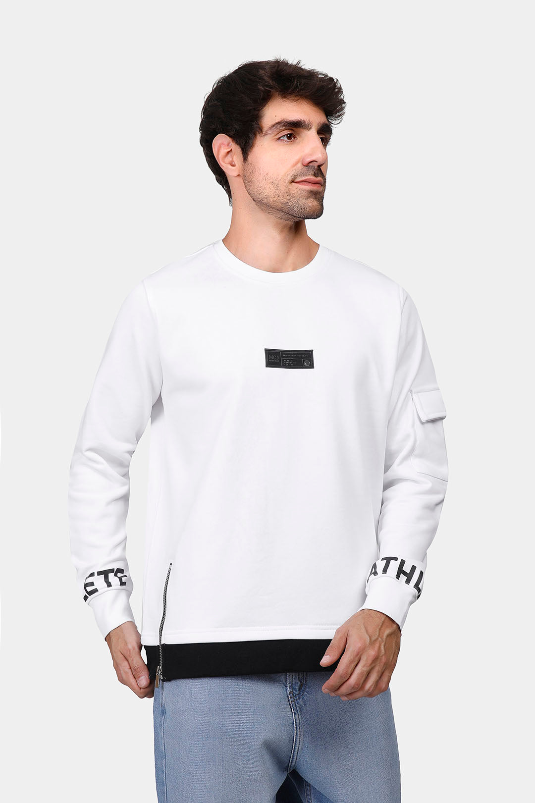 crew neck sweatshirt