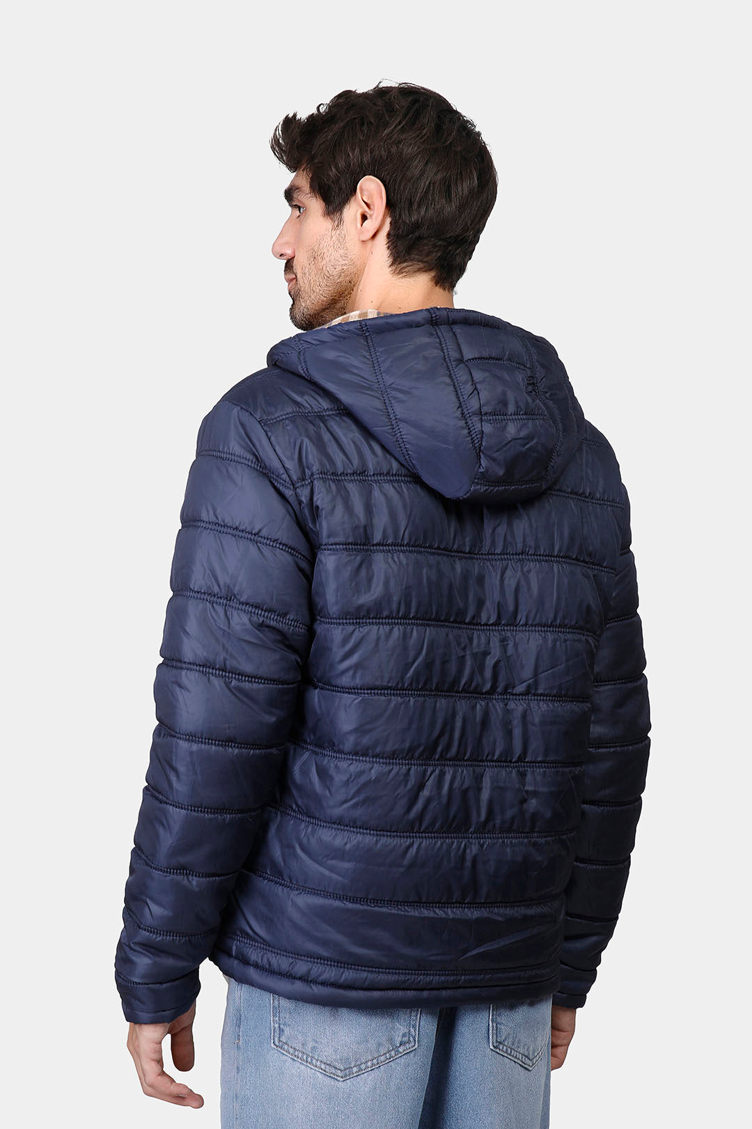 slim fit double face jacket