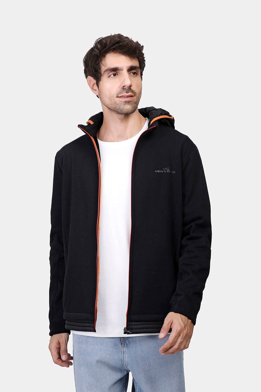 full zipper hoodie sweatshirt