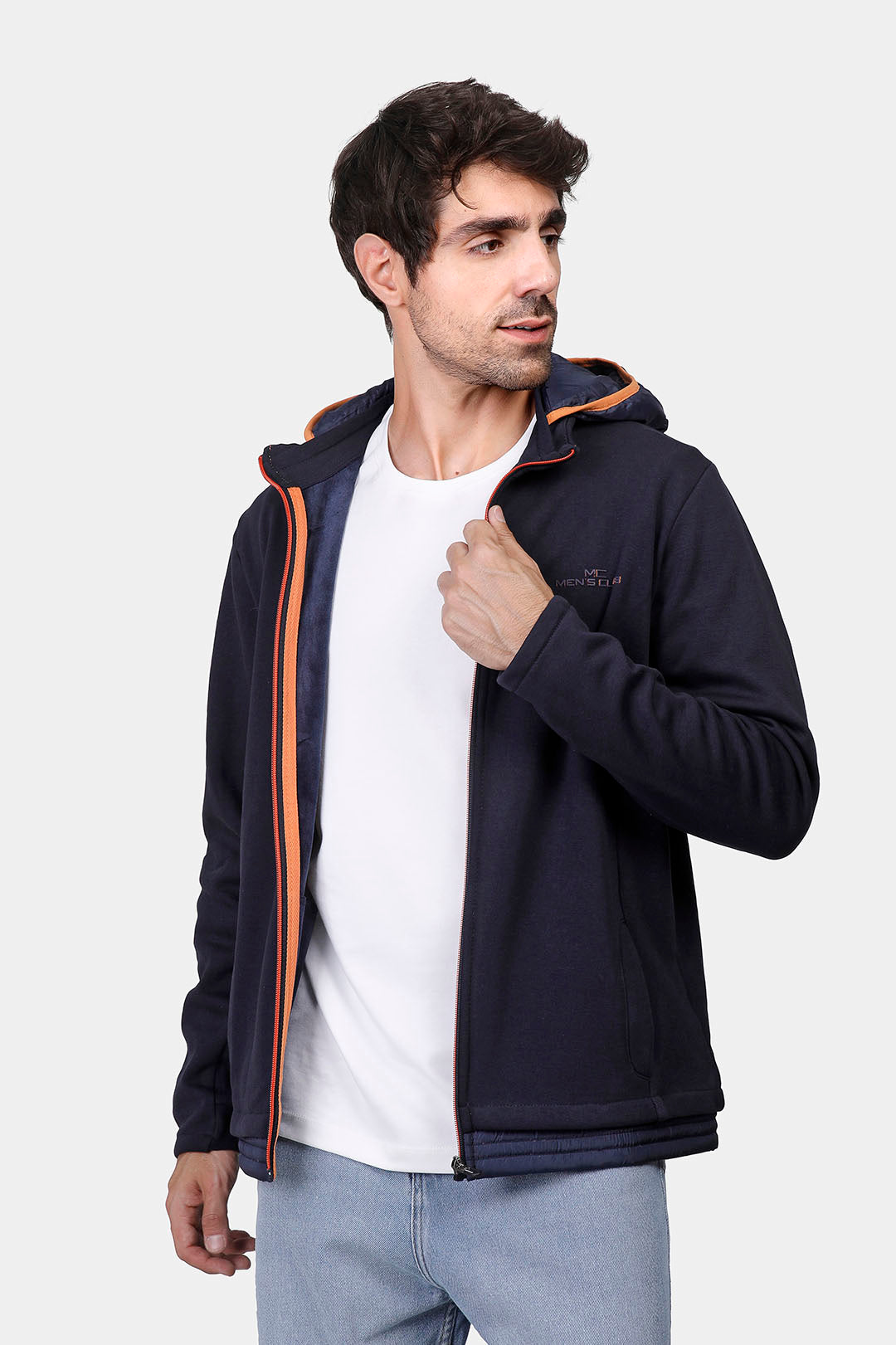 full zipper hoodie sweatshirt