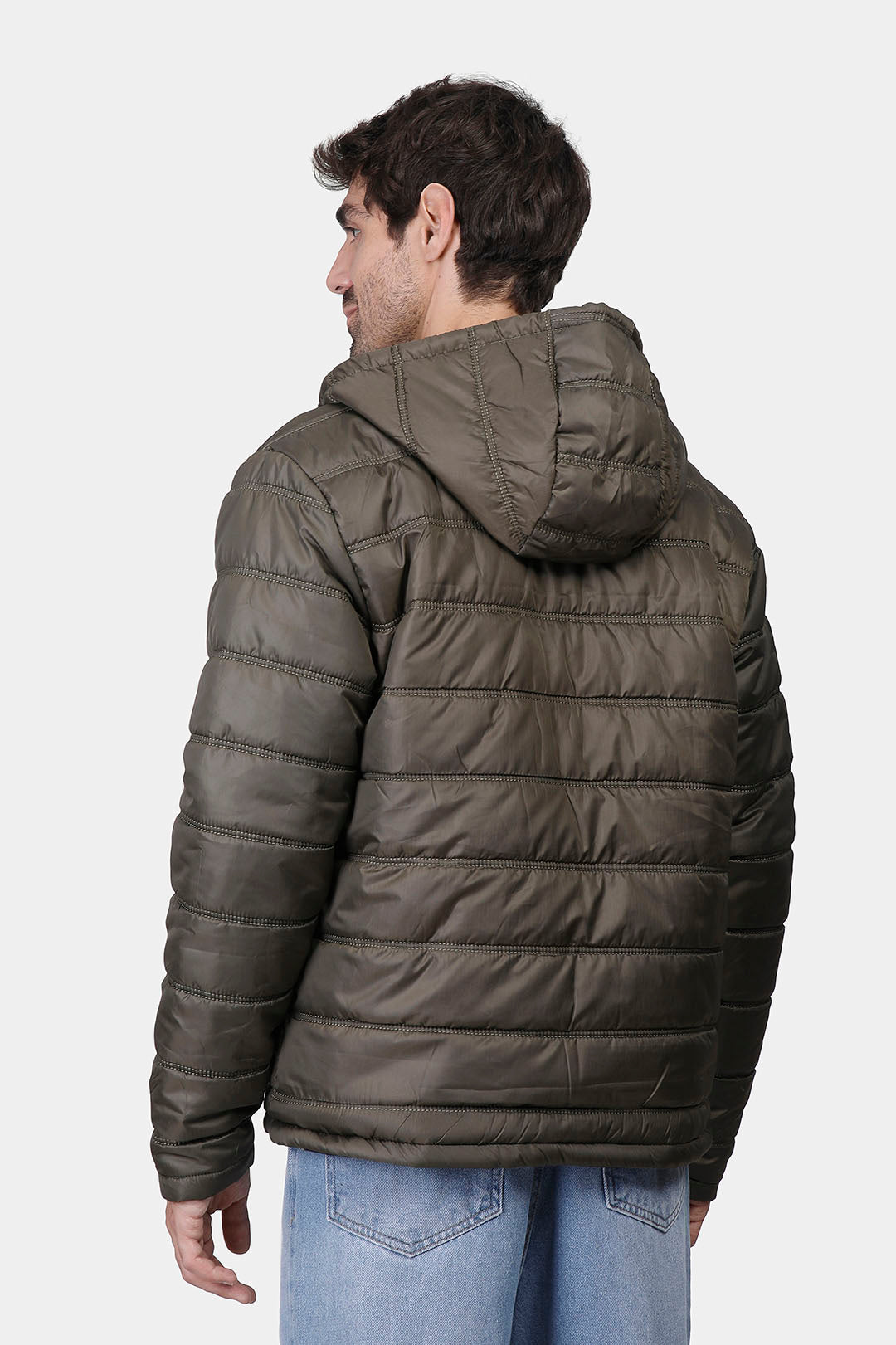 slim fit double face jacket