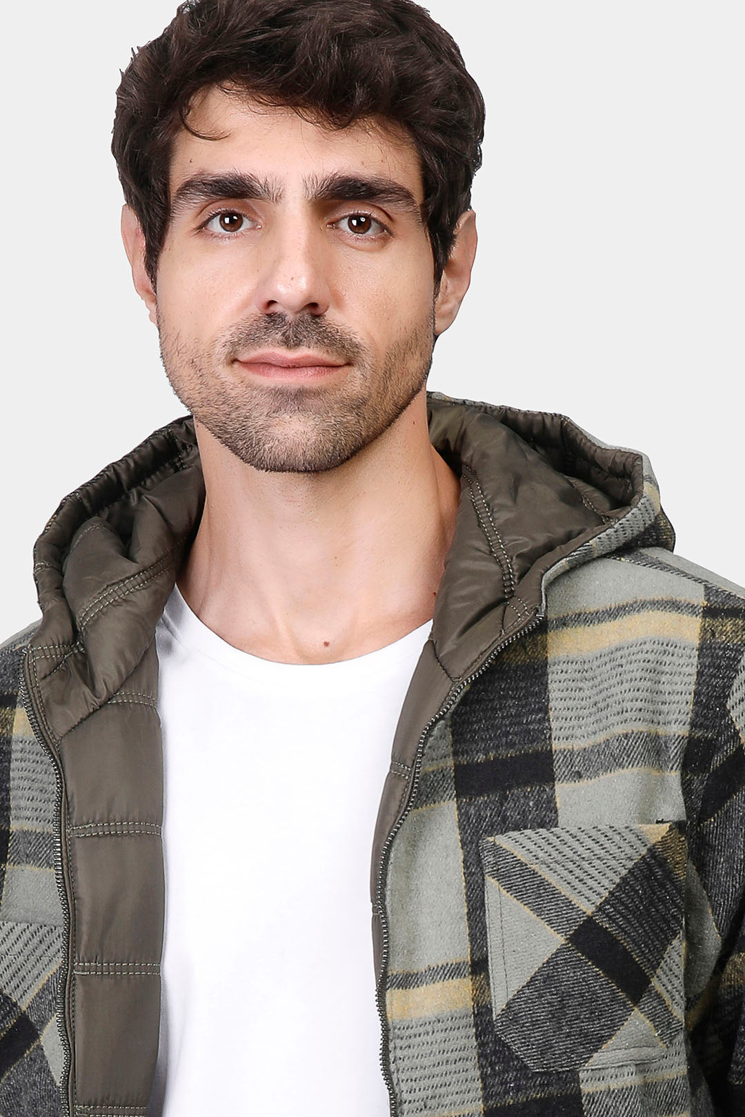 slim fit double face jacket