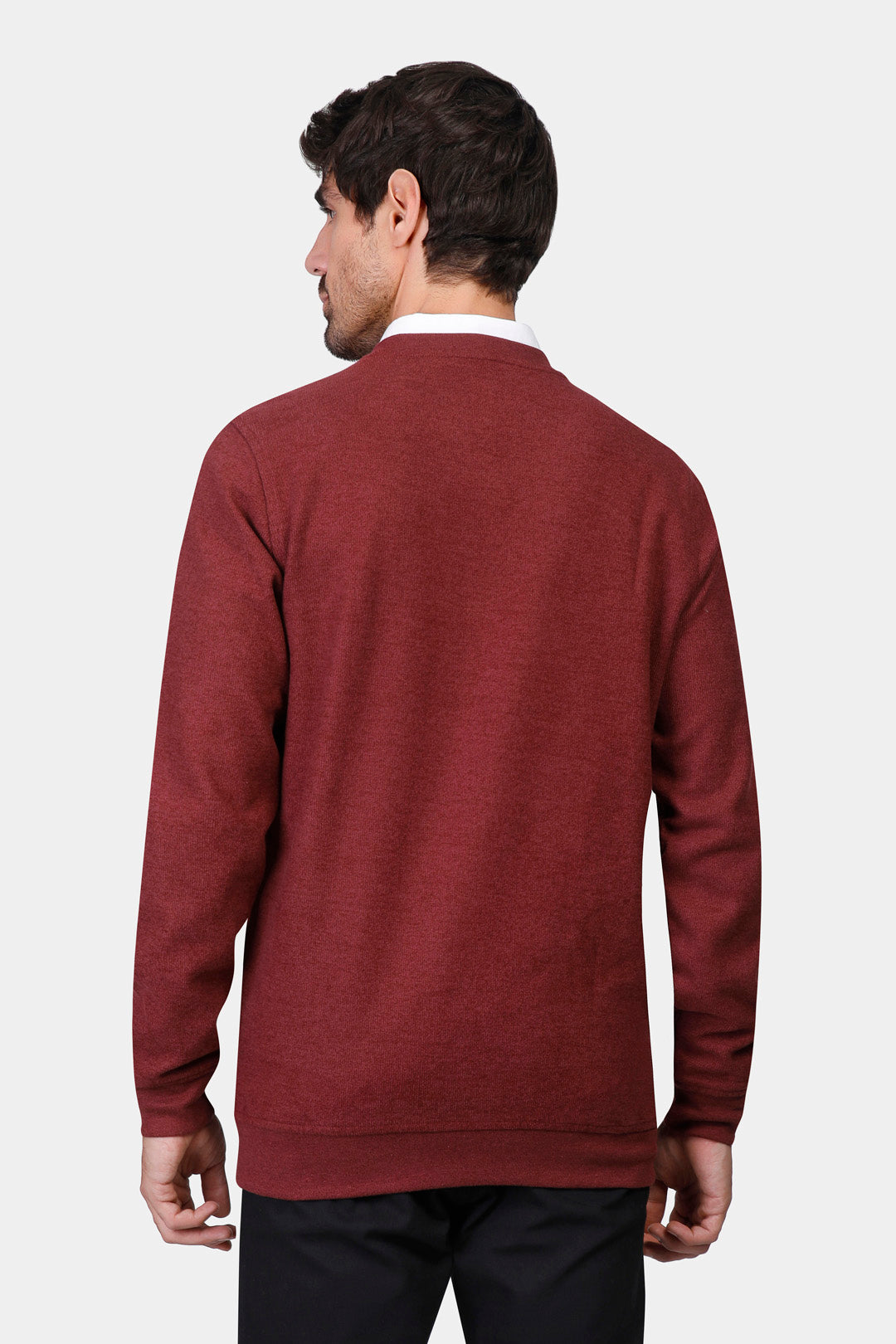 v neck sweatshirt