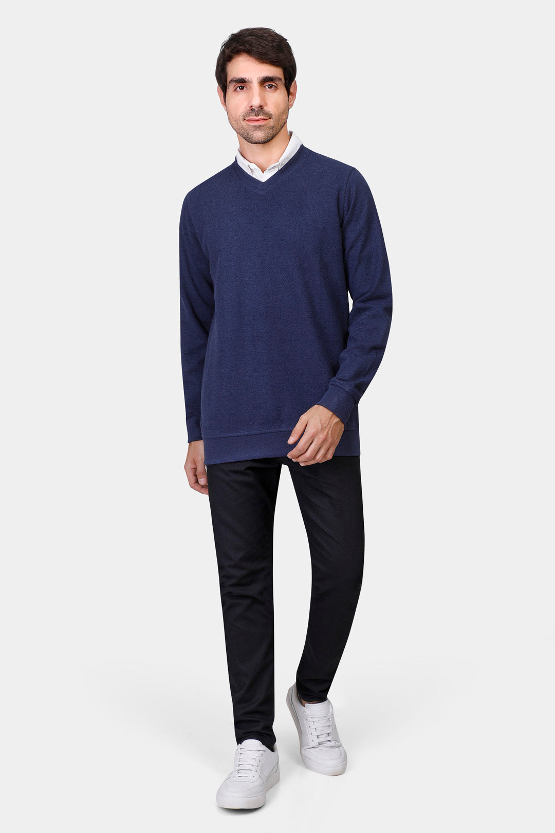 v neck sweatshirt