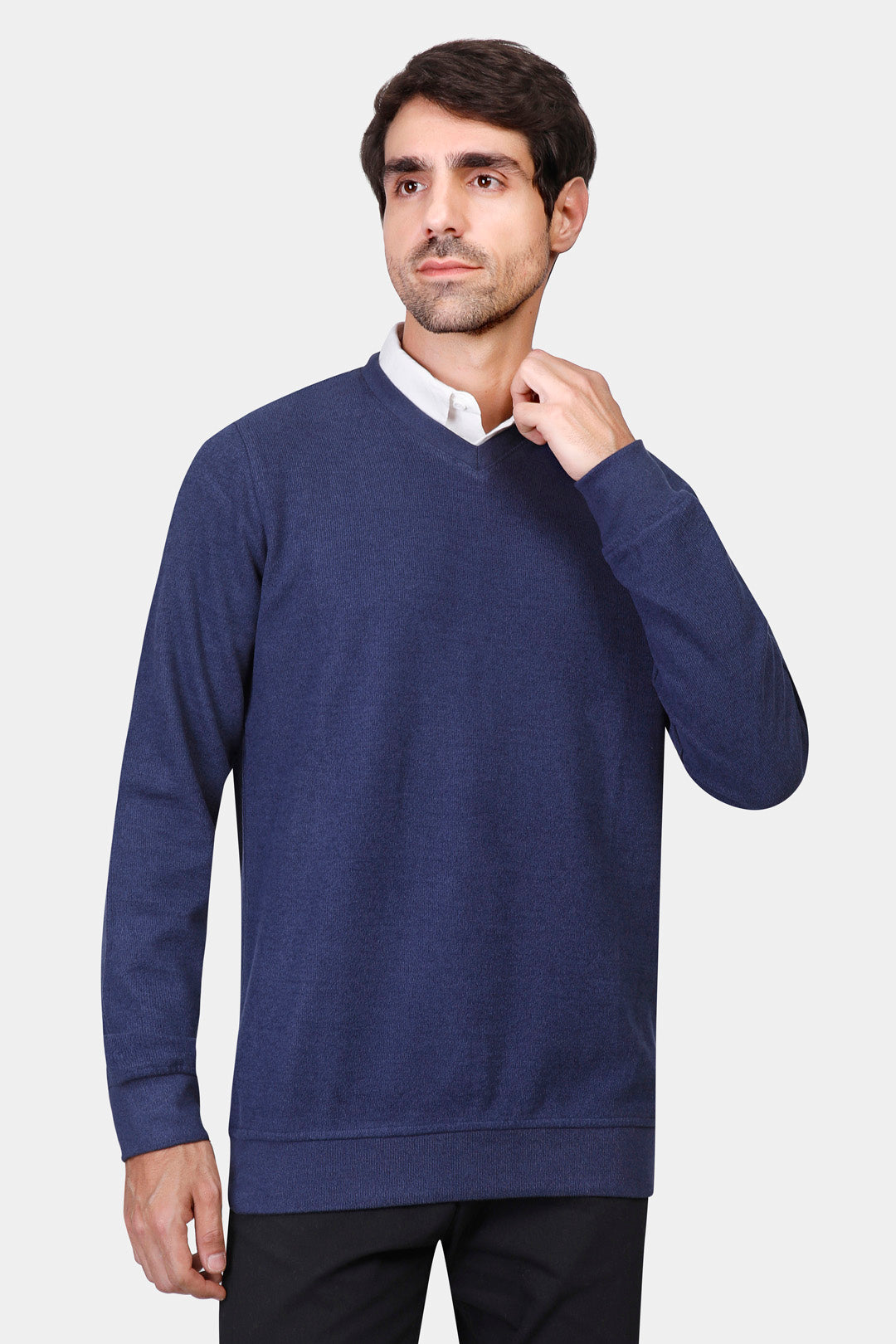 v neck sweatshirt