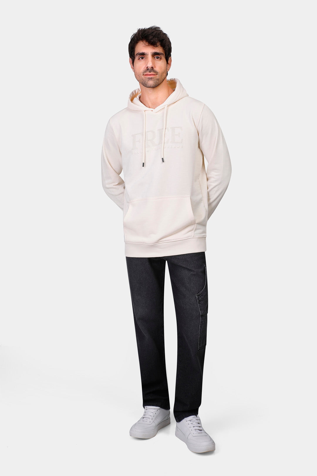 printed hoodie sweatshirt