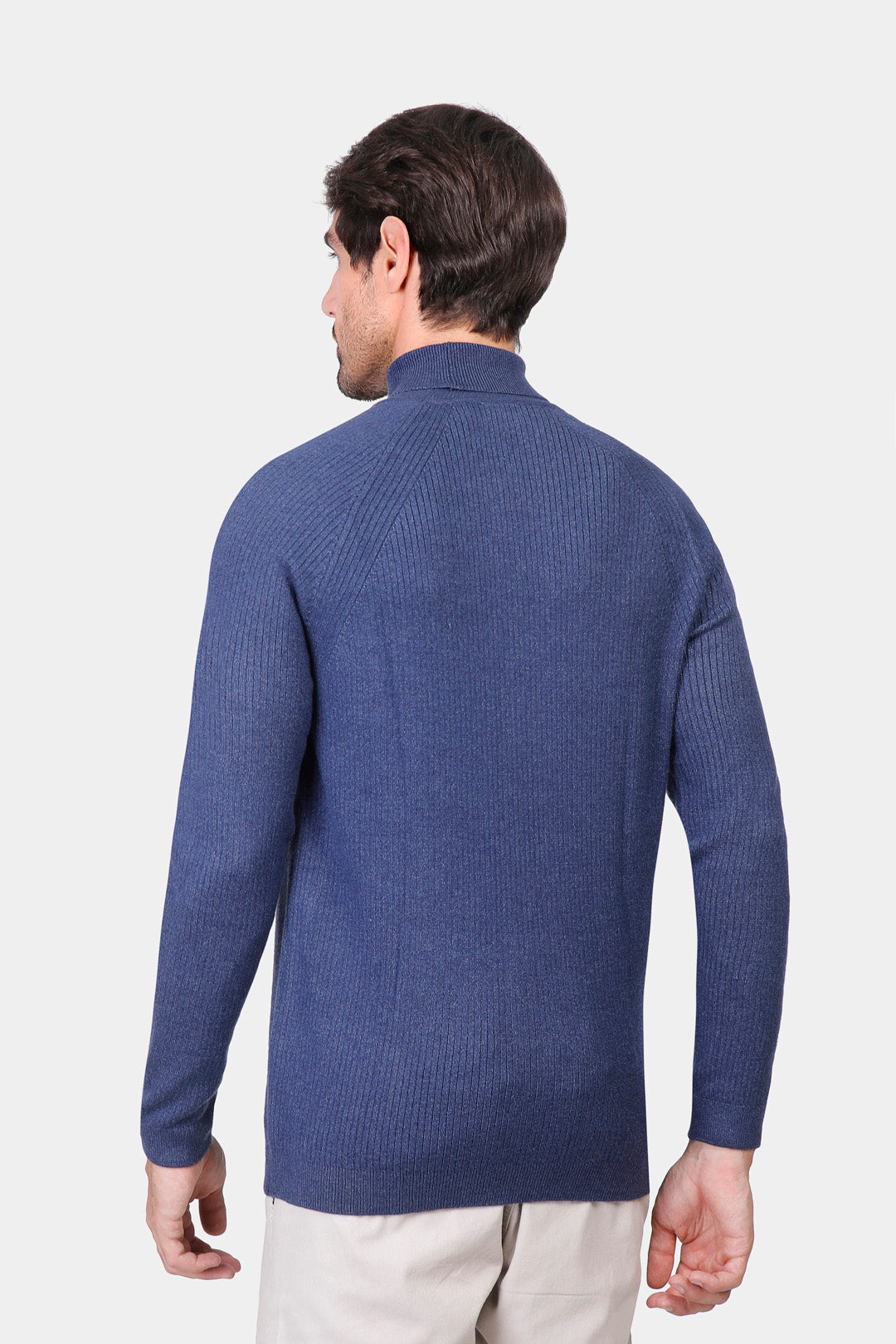turtle neck slim fit pullover