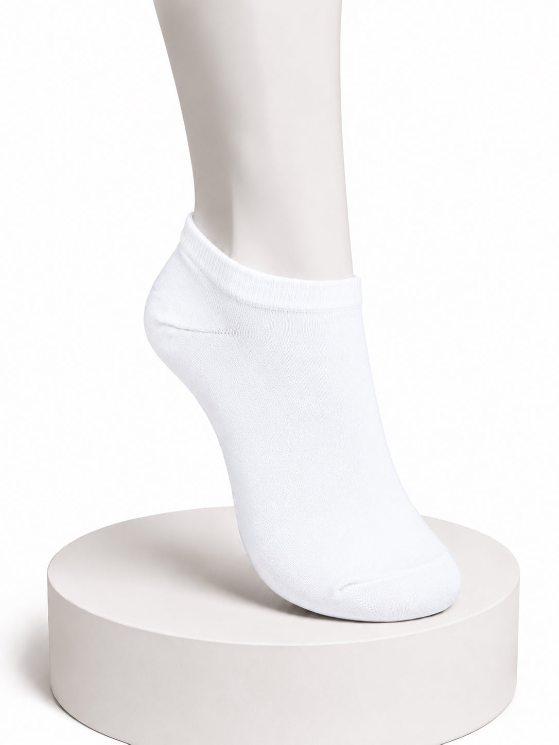 White Medium Towel Socks