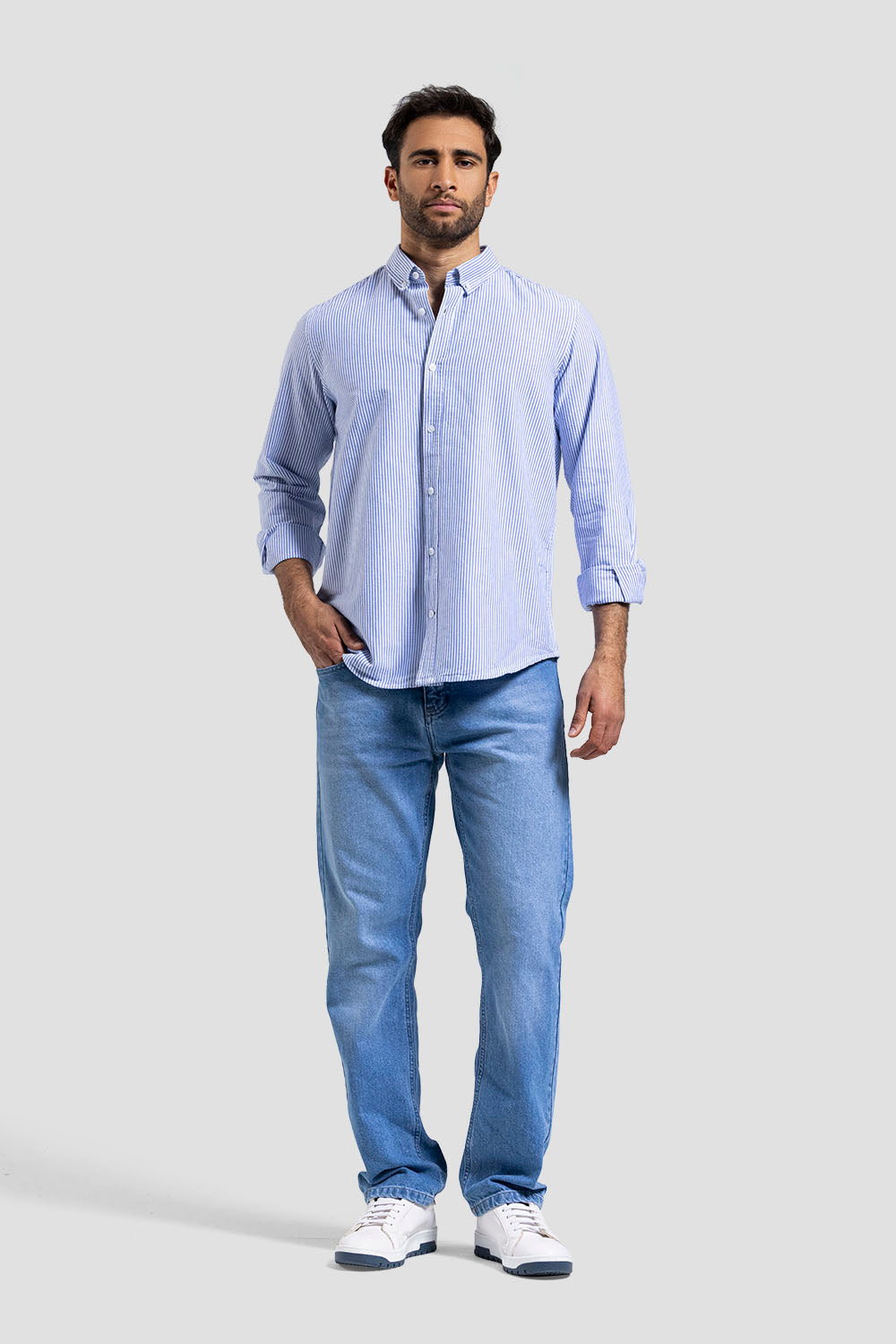 Slim Fit Striped Shirt