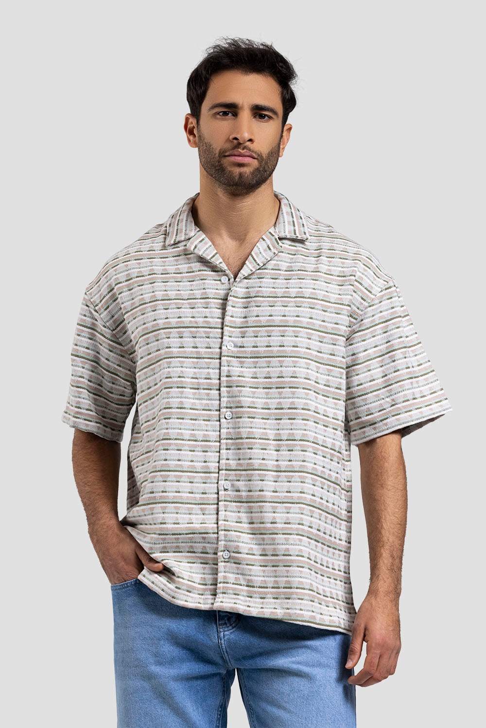 Slim Fit Linen Shirt