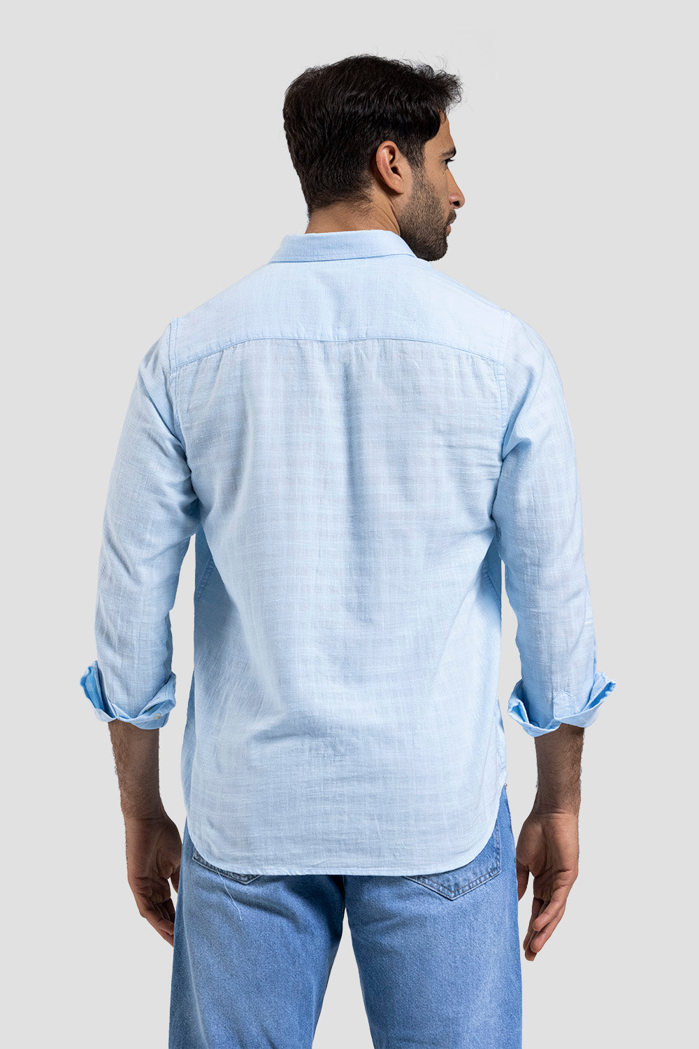 Slim Fit Solid Shirt