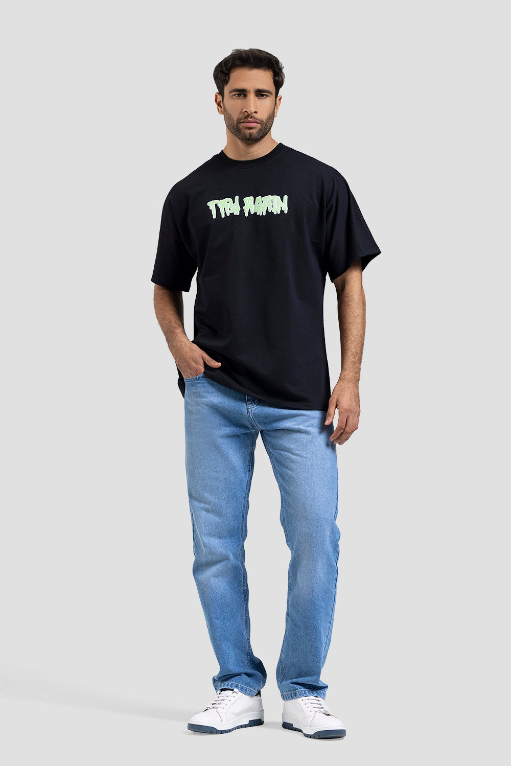 Crew Neck Printed T-shirt