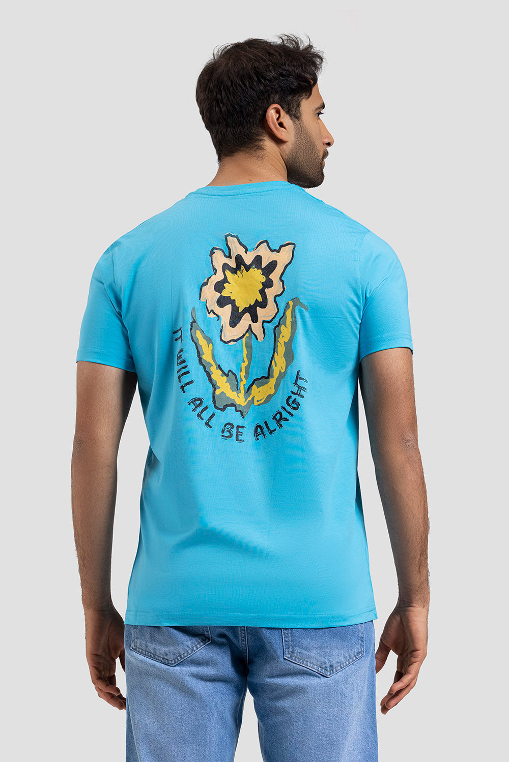 Crew Neck Printed T-shirt