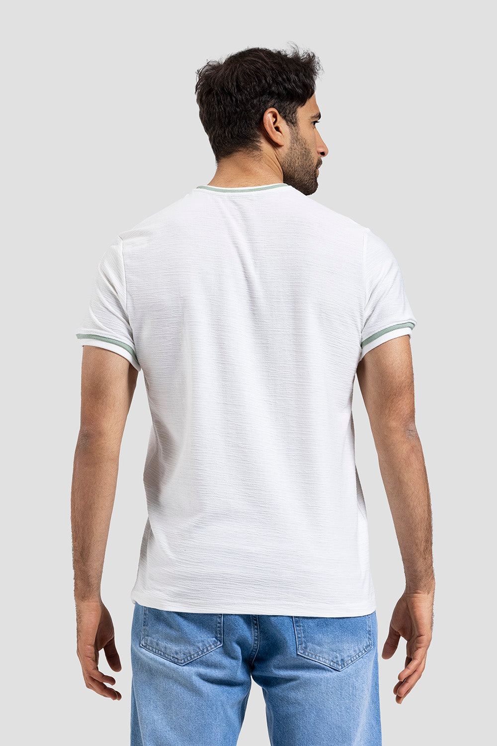 Crew Neck Knitted T-shirt