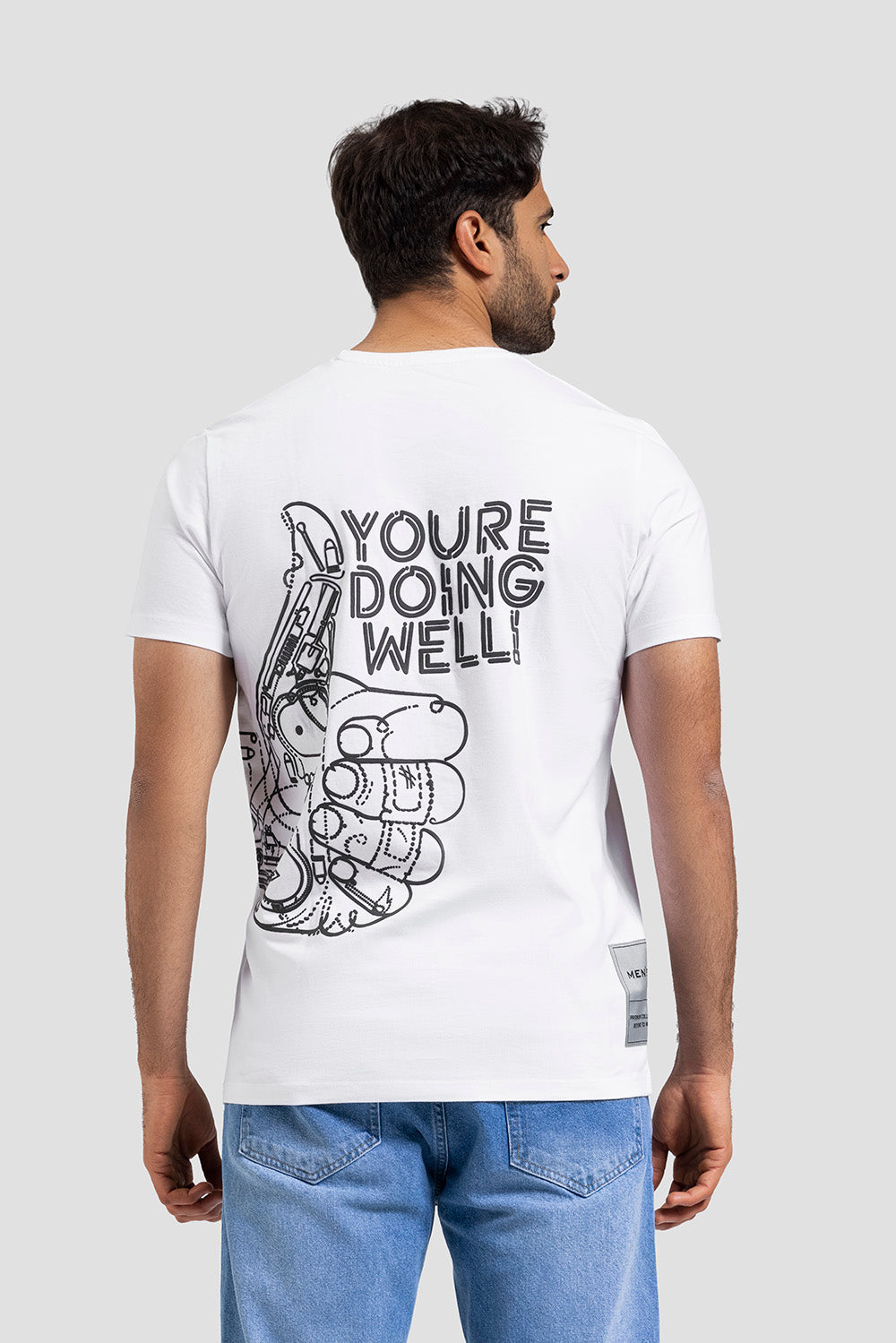 Crew Neck Printed T-shirt