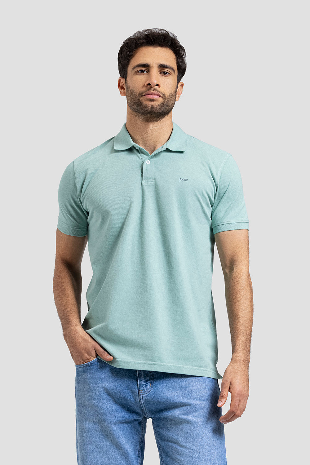 mint slim fit polo shirt