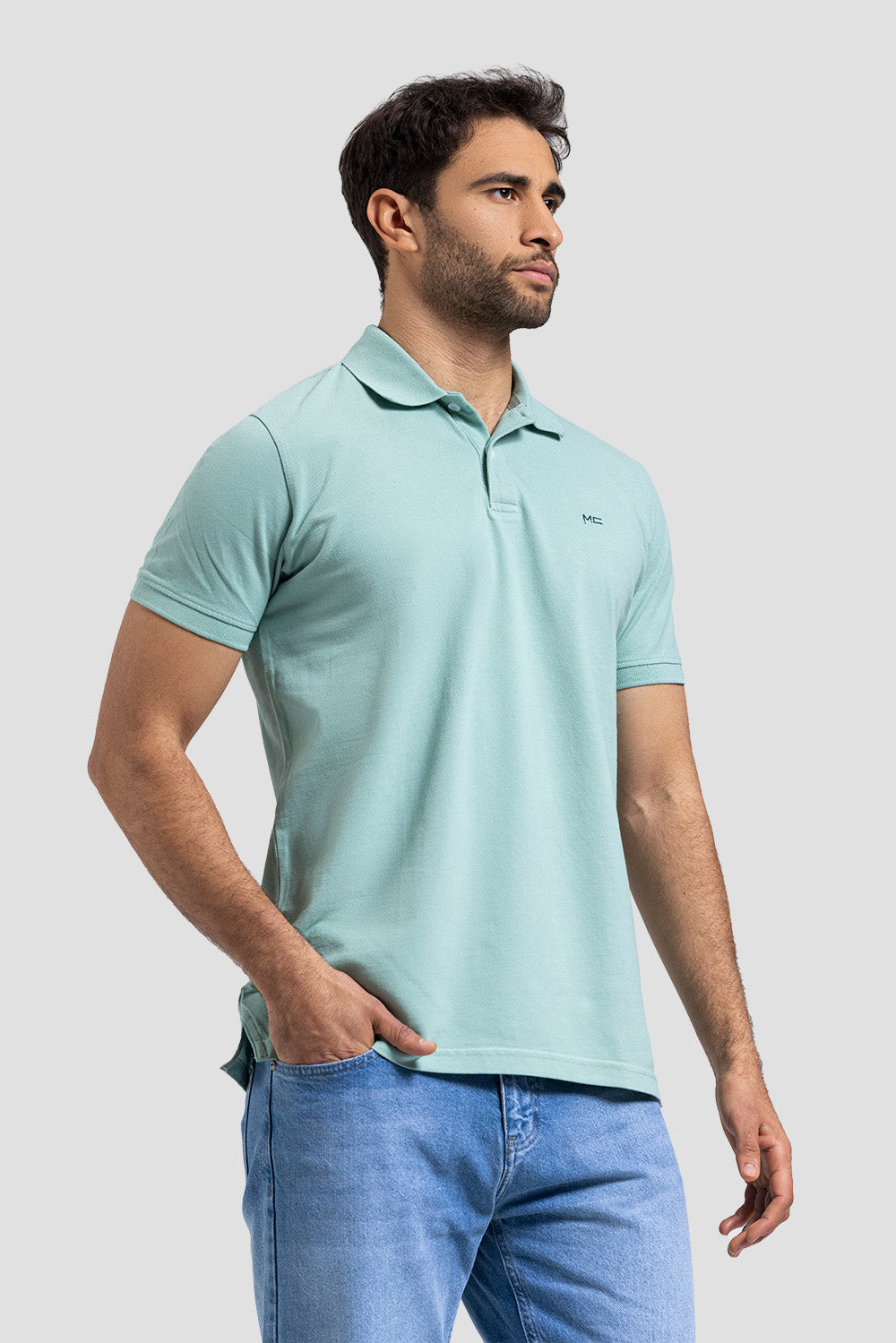 mint slim fit polo shirt