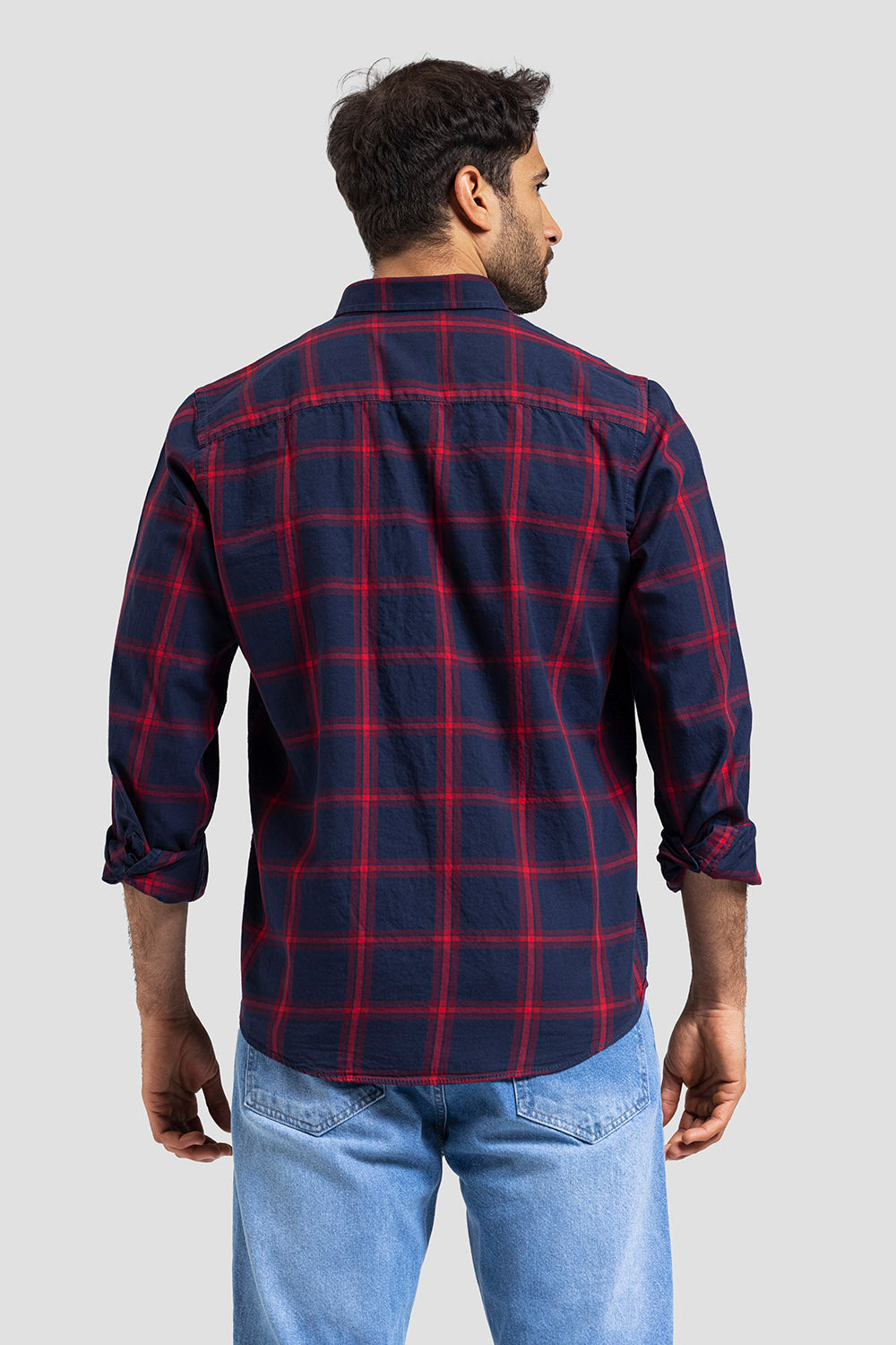 Slim Fit Checked Shirt