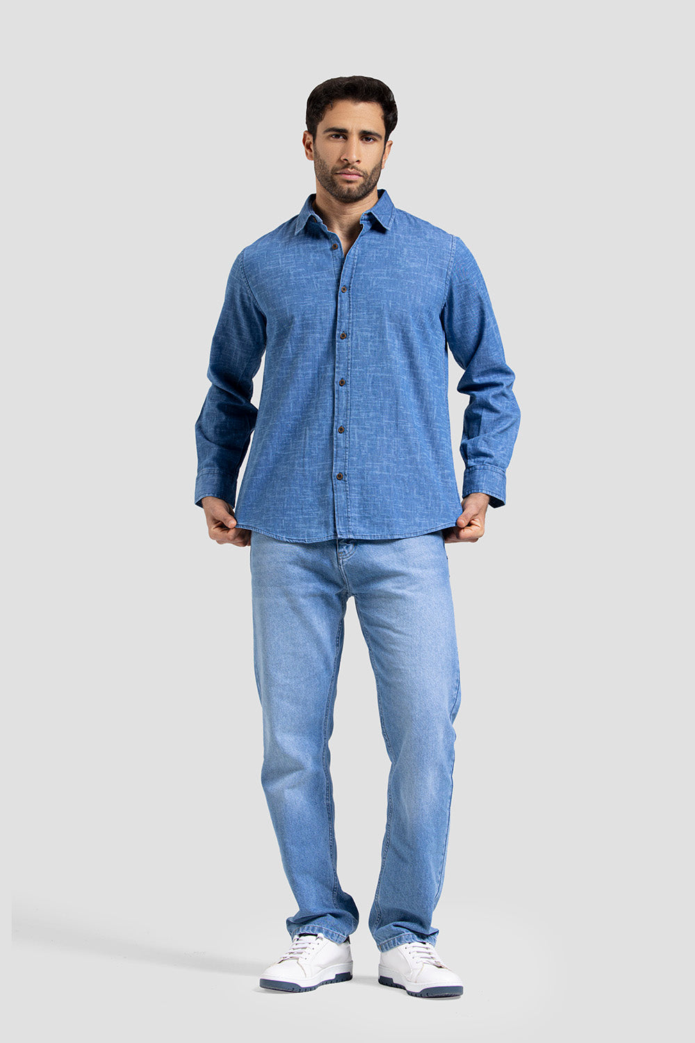 Slim Fit Denim Shirt