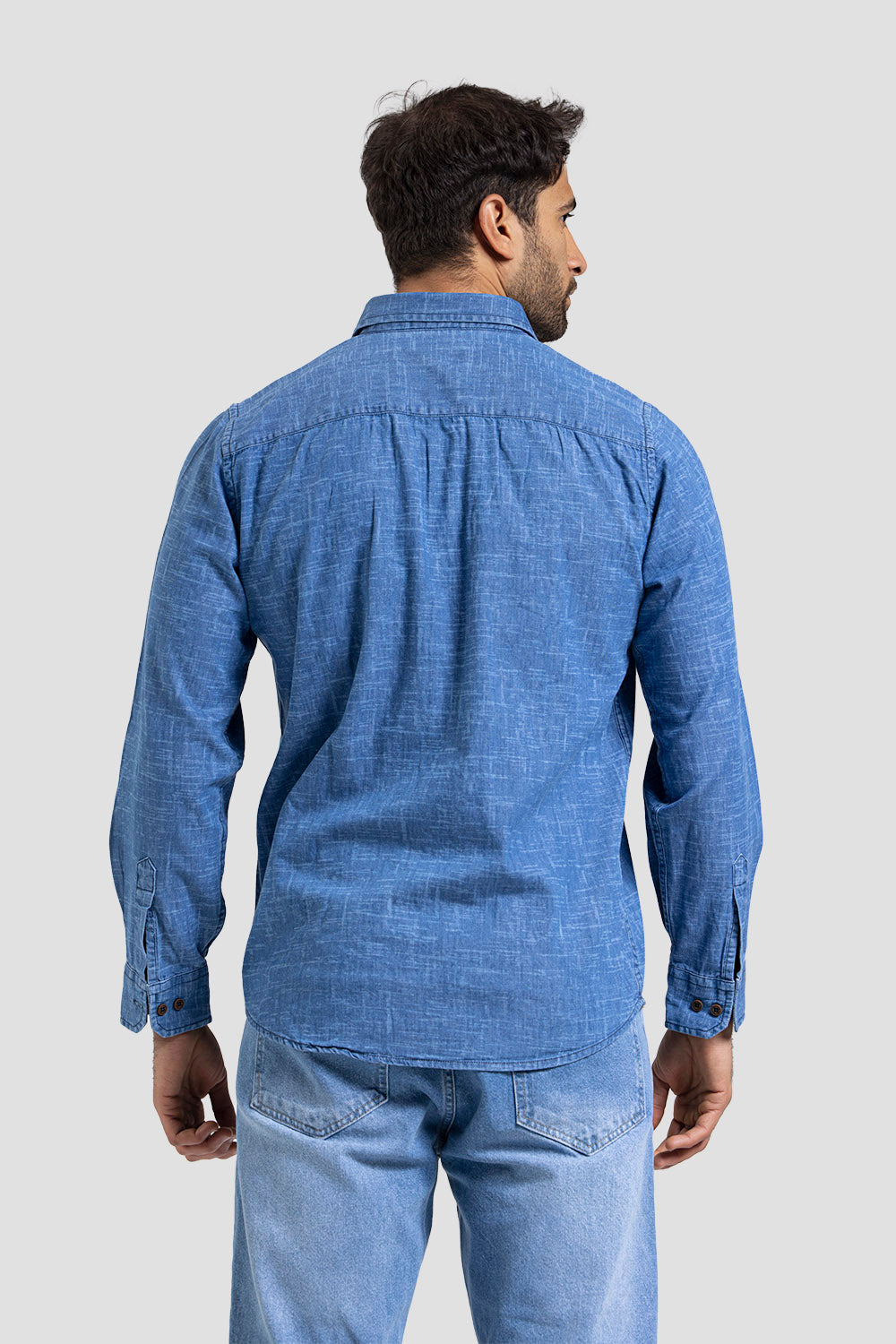 Slim Fit Denim Shirt