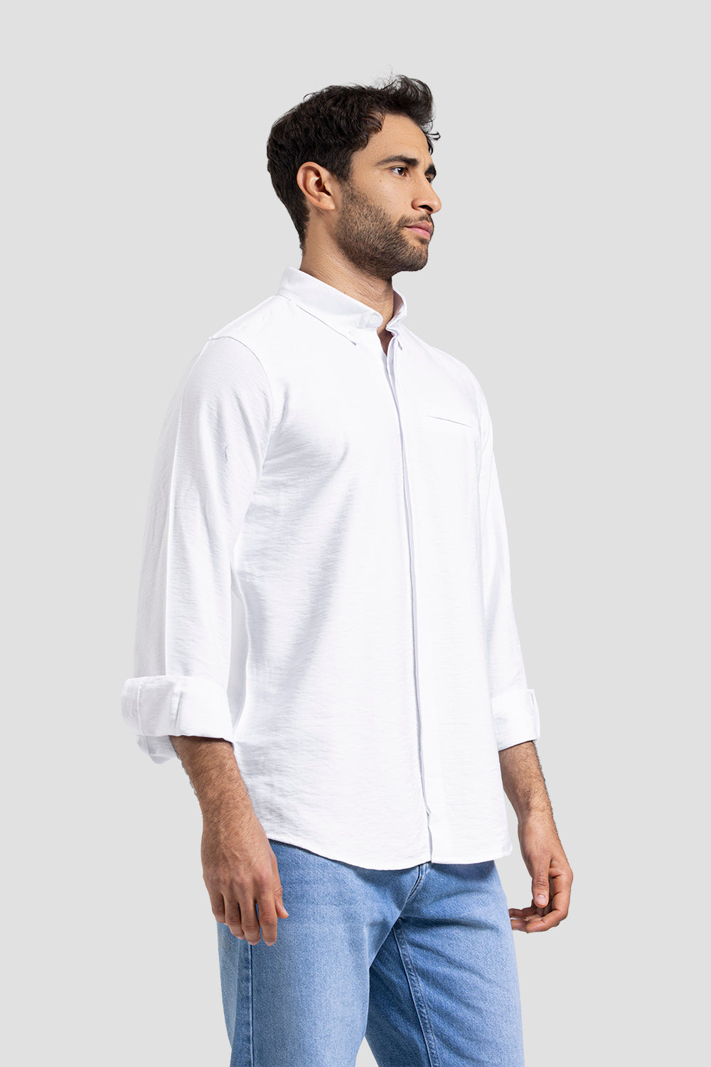 Slim Fit Linen Shirt
