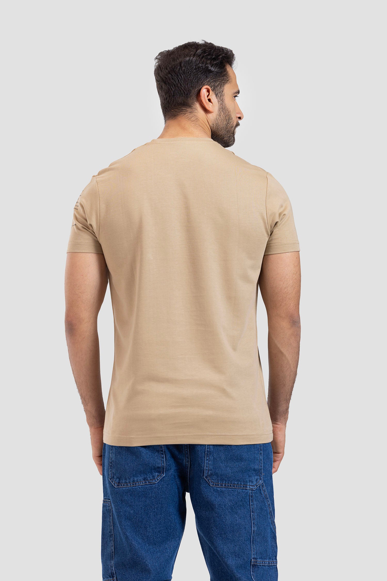 Crew Neck Printed T-shirt