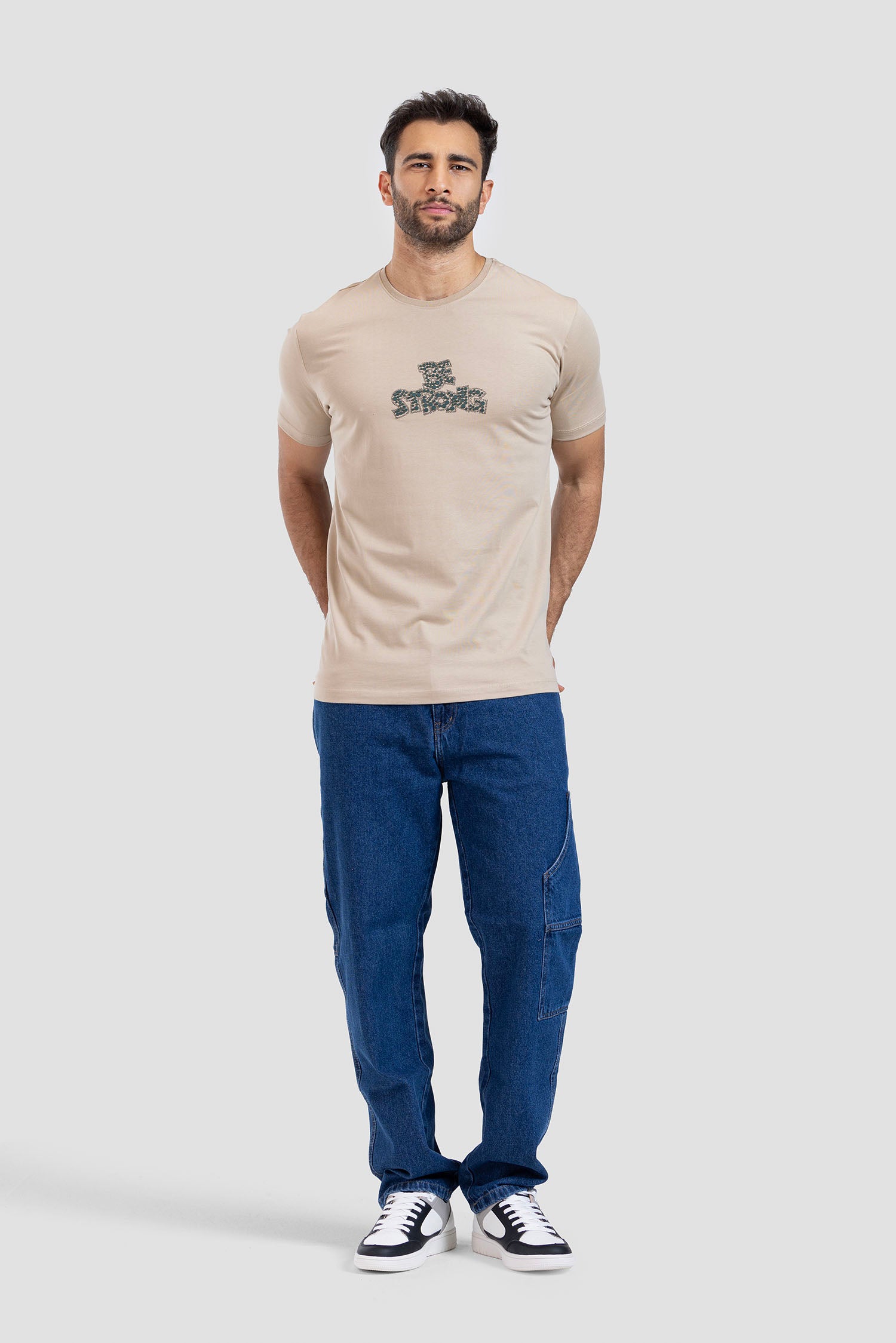 Crew Neck Printed T-shirt