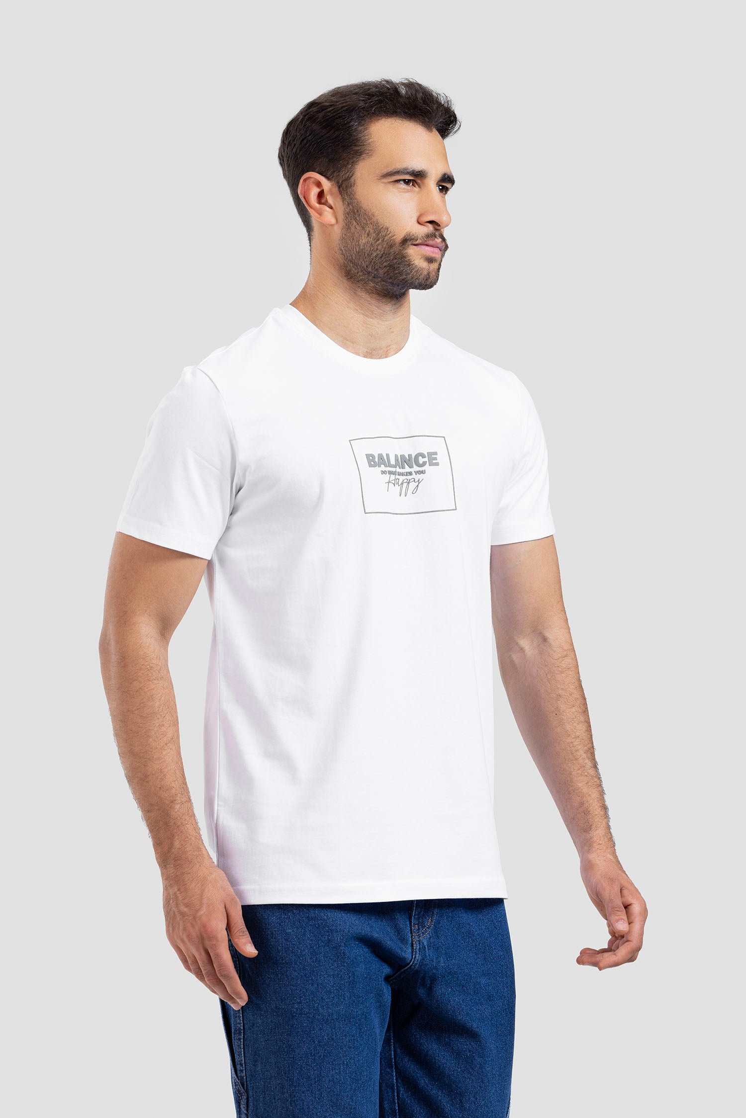 Crew Neck Baisc T-shirt
