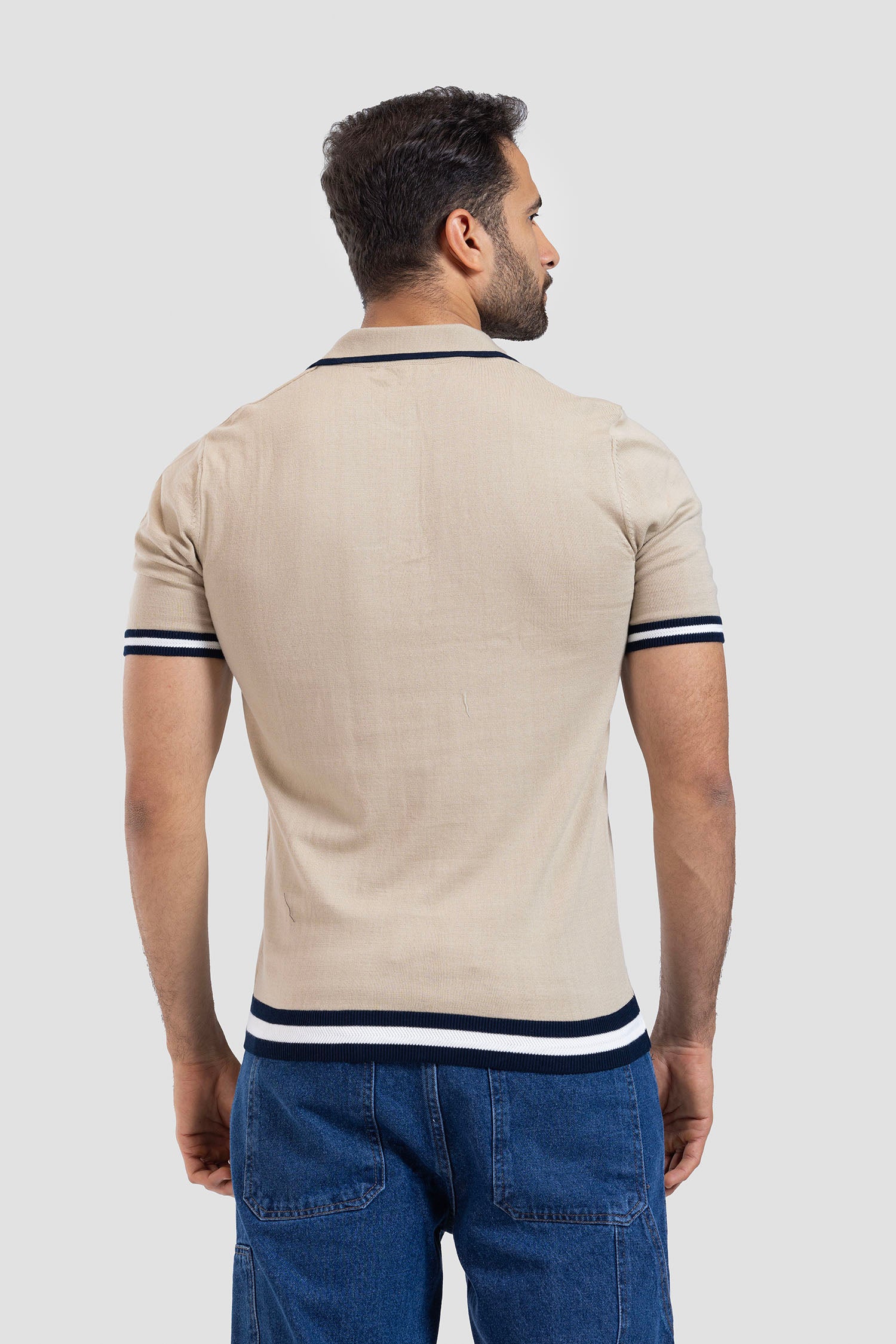 Knitted Polo Shirt