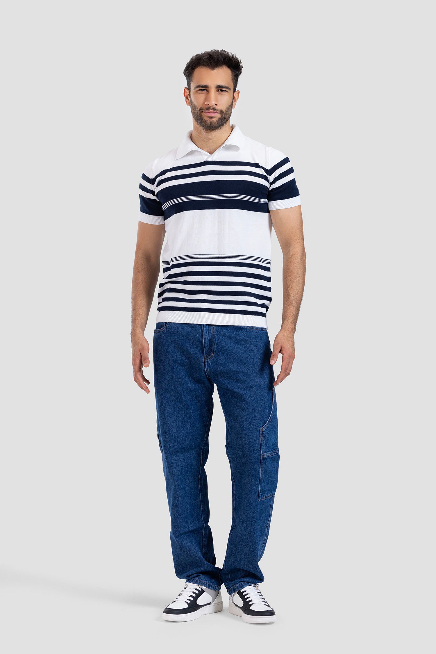 Knitted Polo Shirt