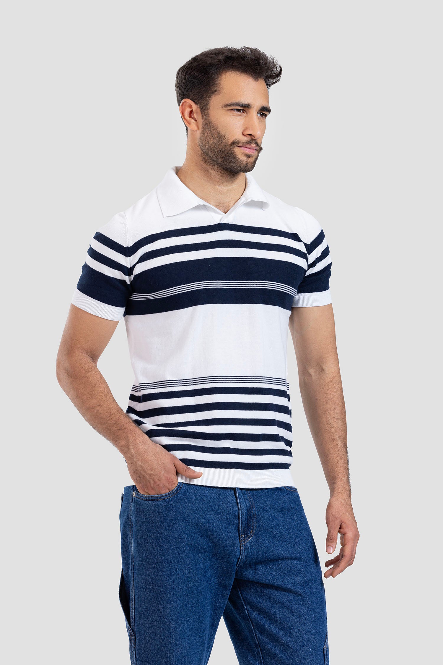 Knitted Polo Shirt