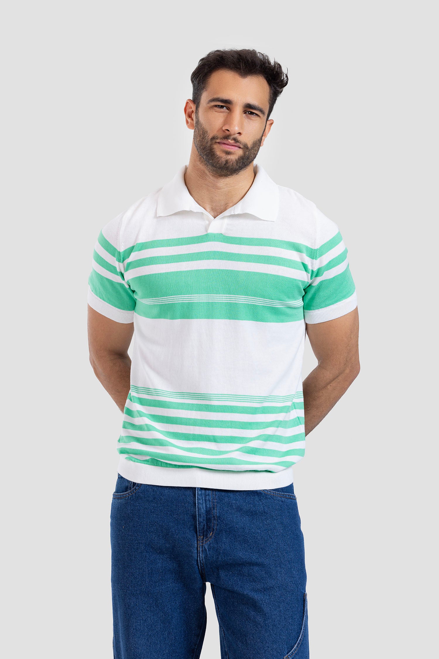 Knitted Polo Shirt