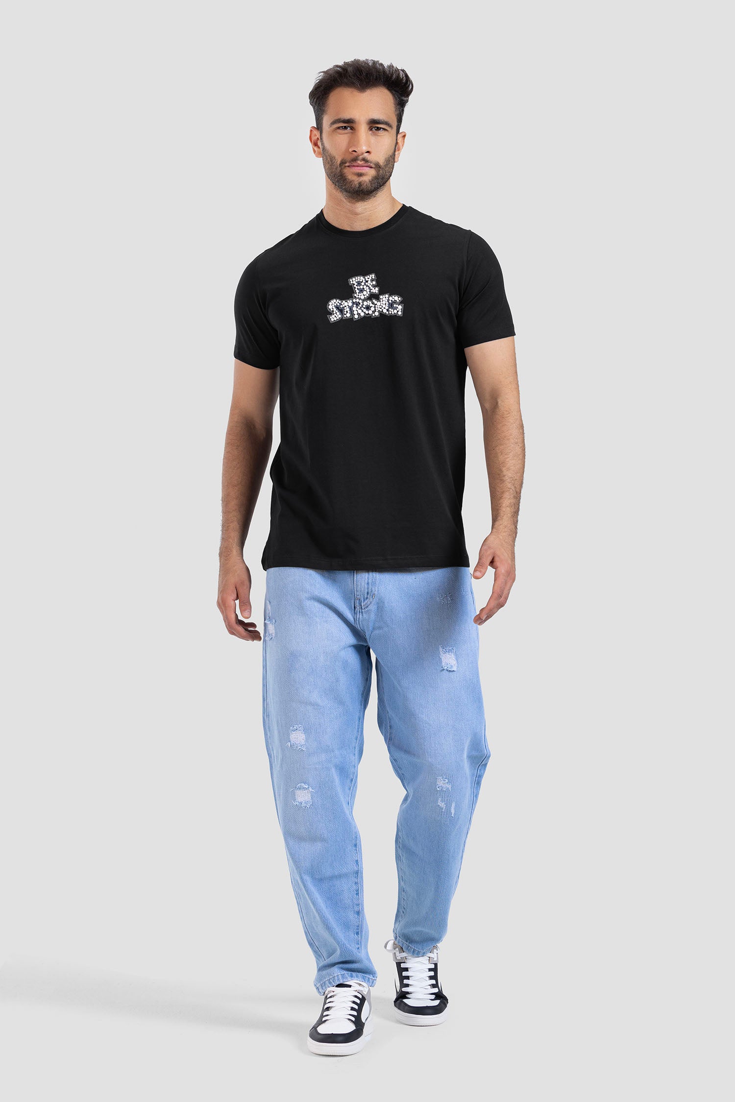 Crew Neck Printed T-shirt