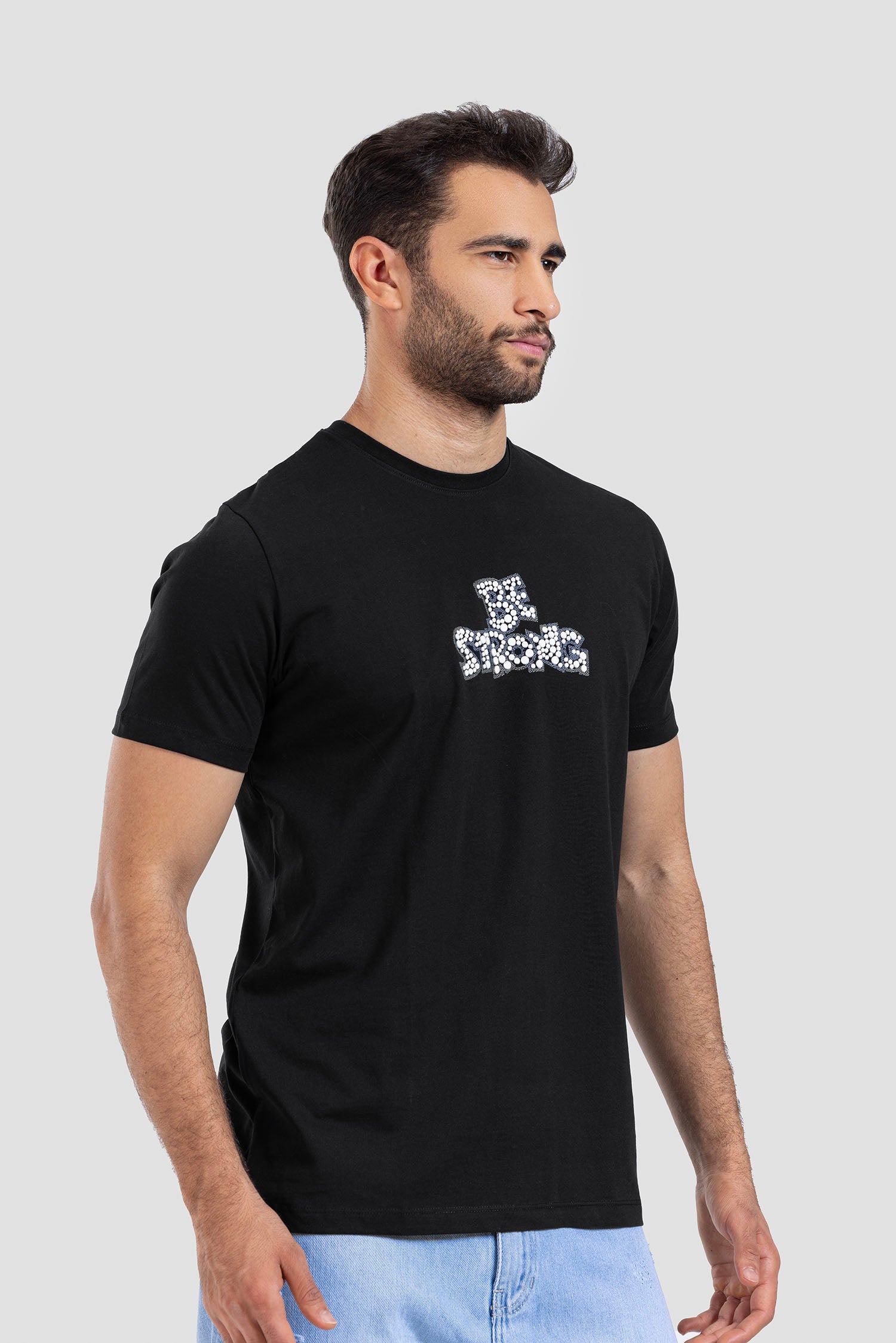 Crew Neck Printed T-shirt