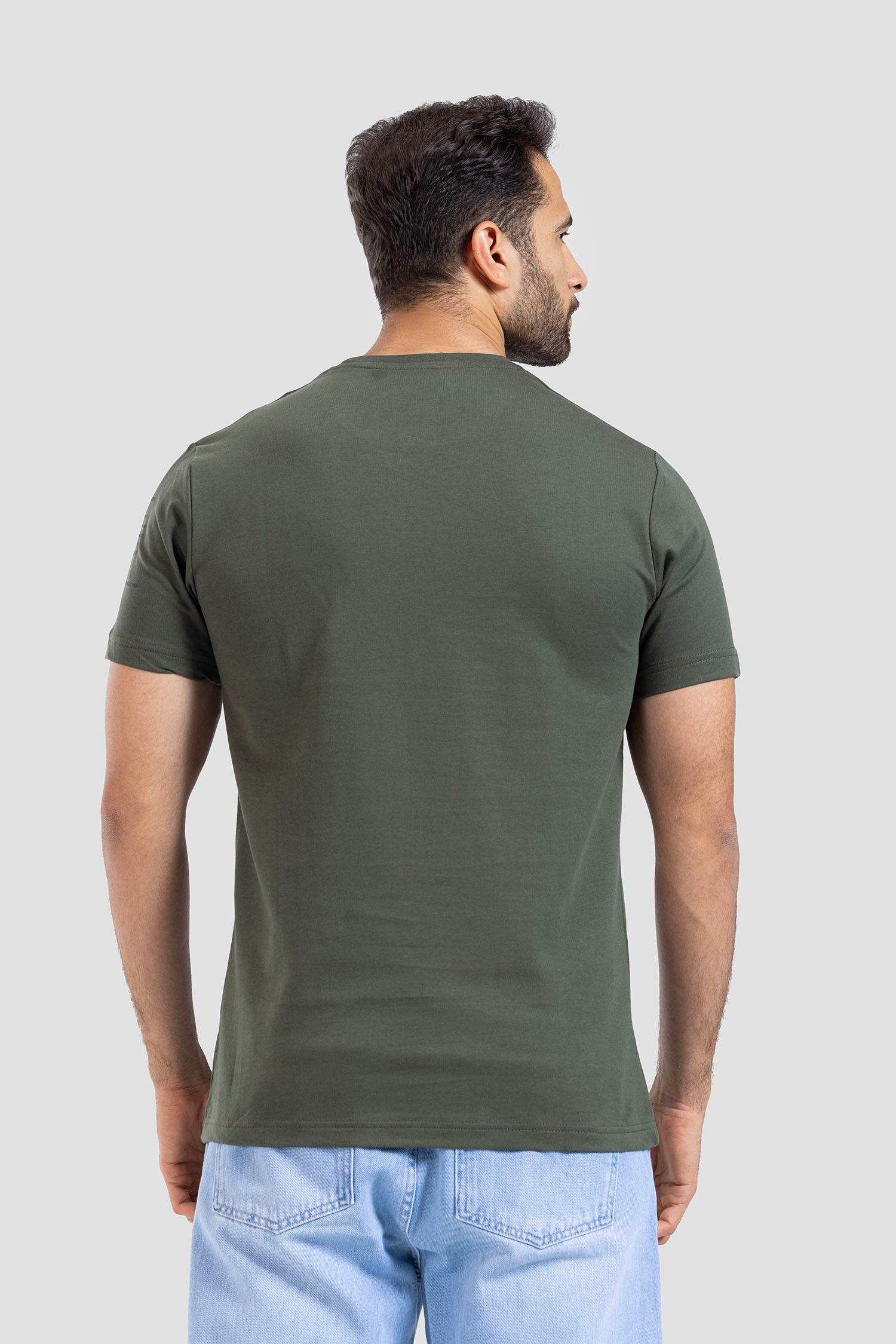 Crew Neck Printed T-shirt