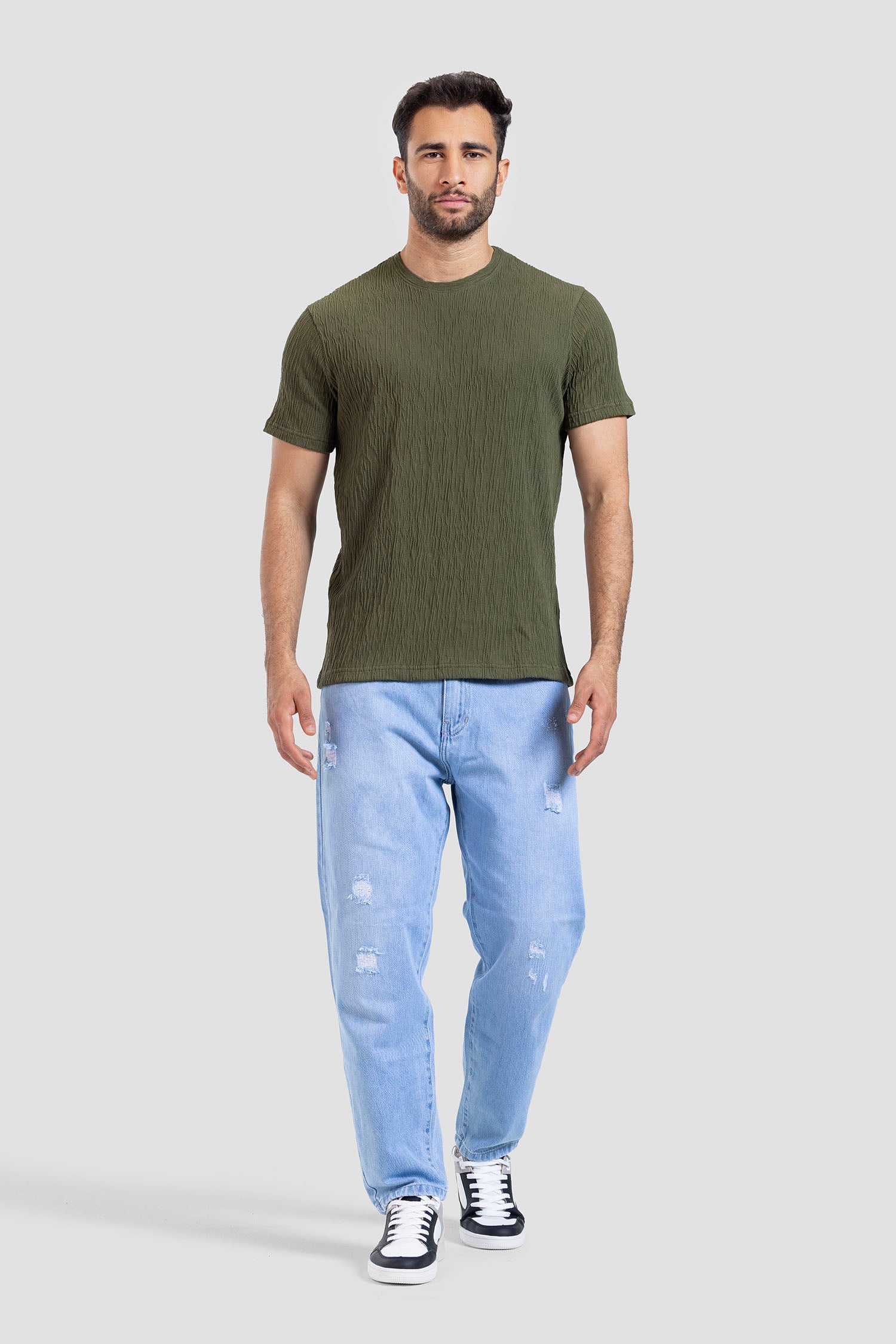 Crew Neck Baisc T-shirt