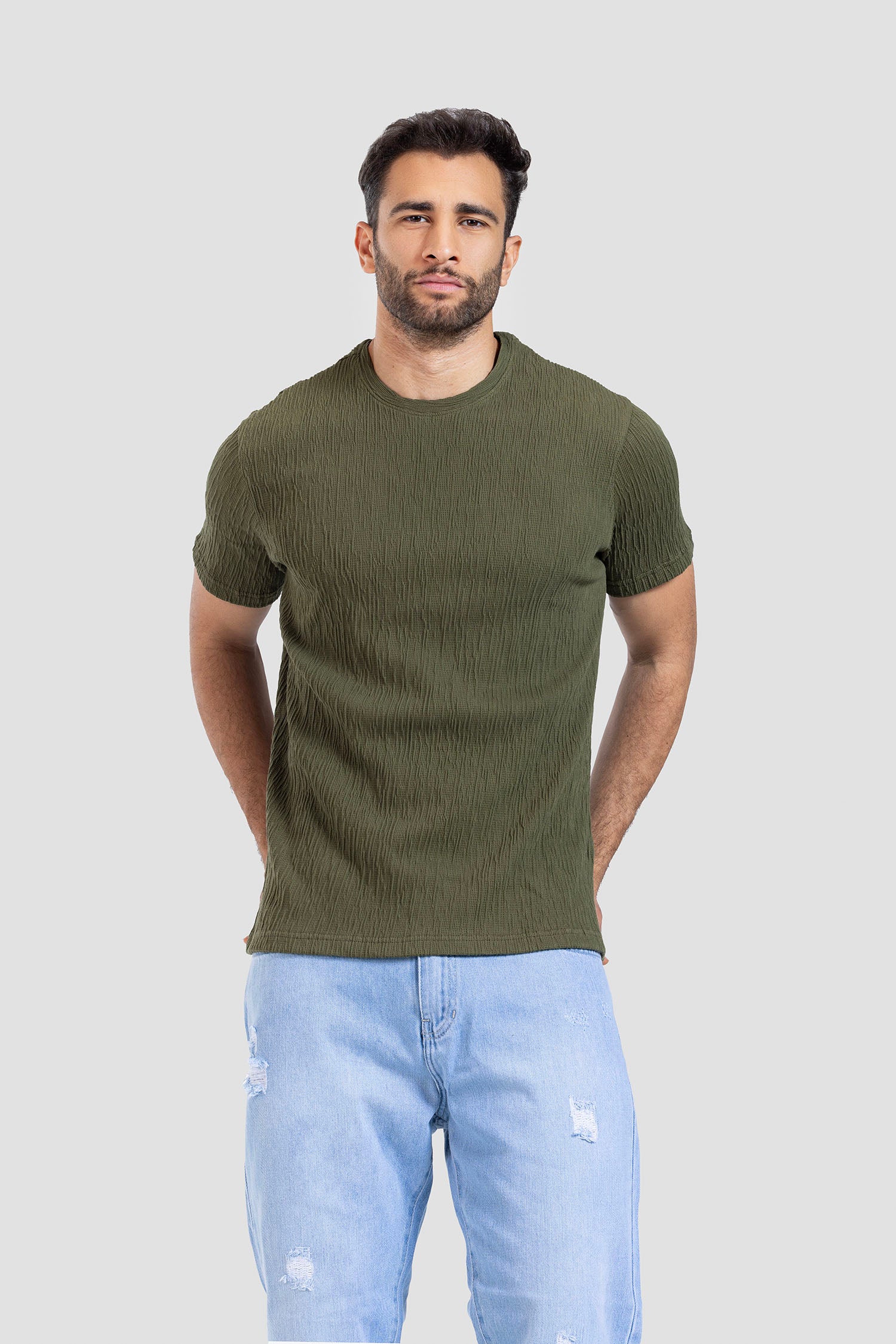 Crew Neck Baisc T-shirt
