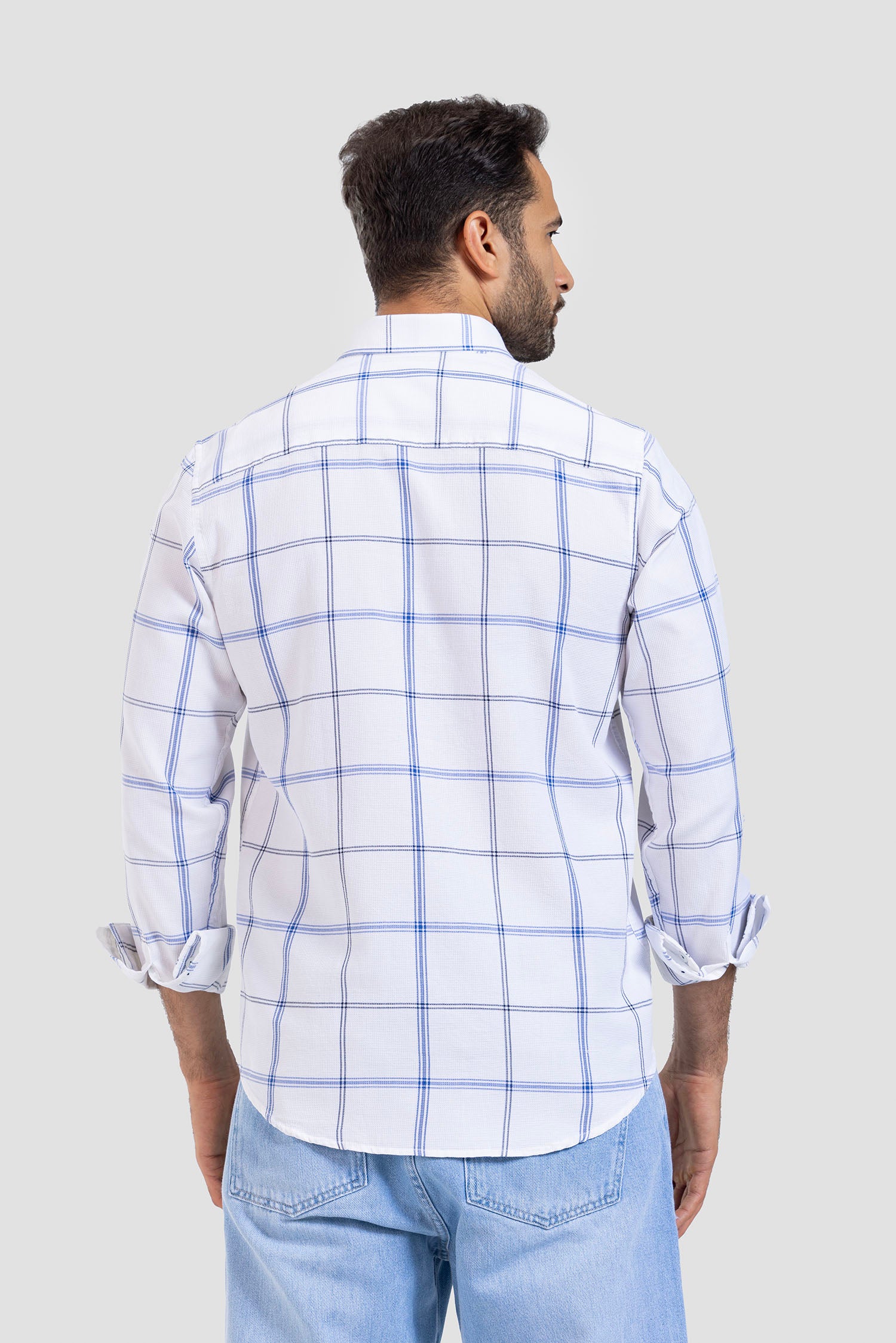 Slim Fit Checked Shirt
