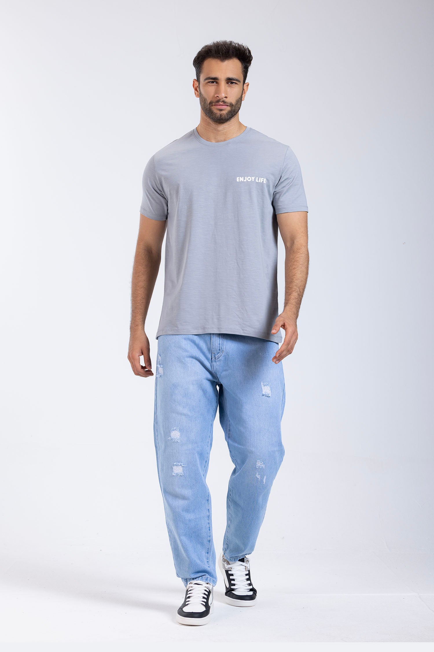 Crew Neck Printed T-shirt