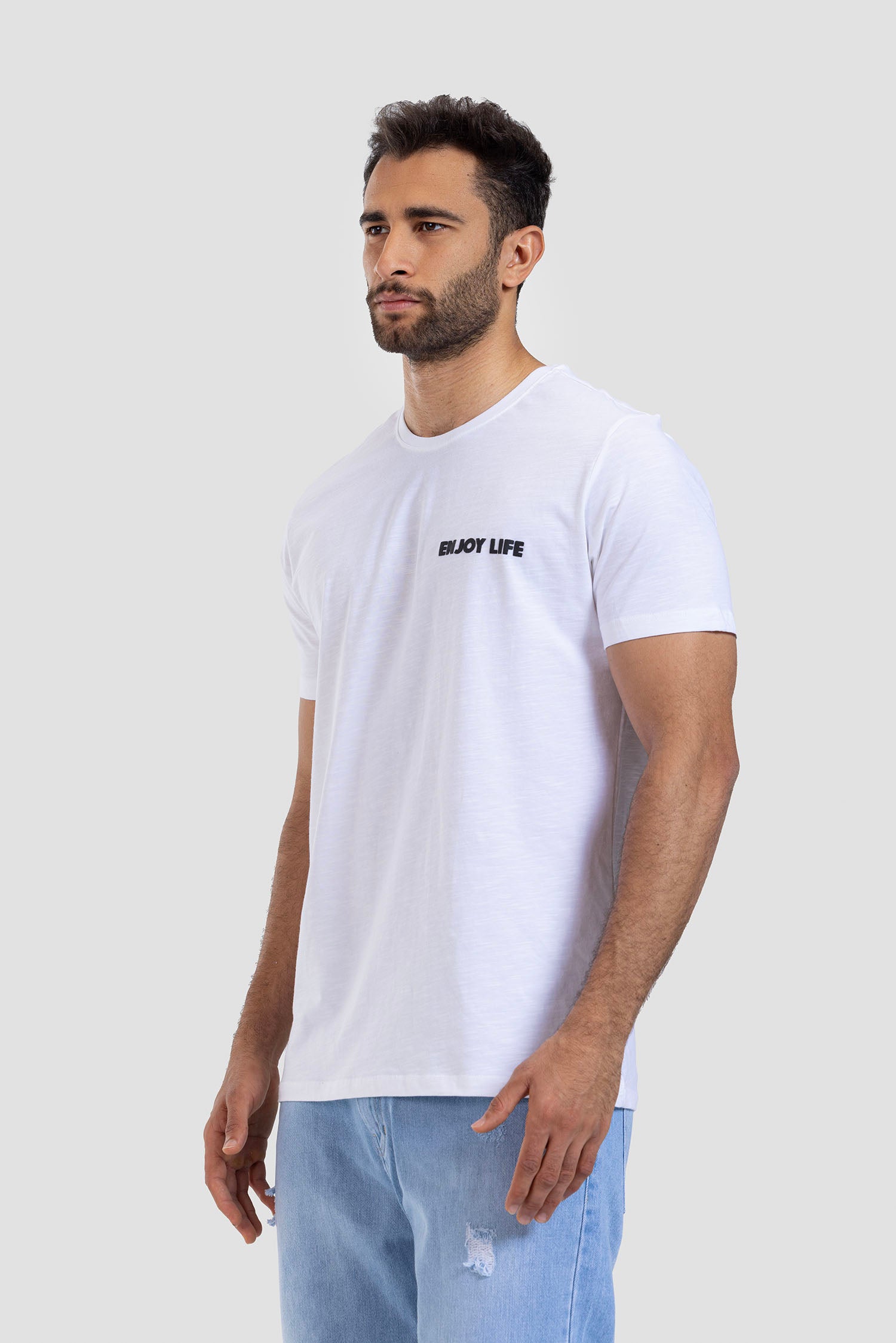Crew Neck Printed T-shirt